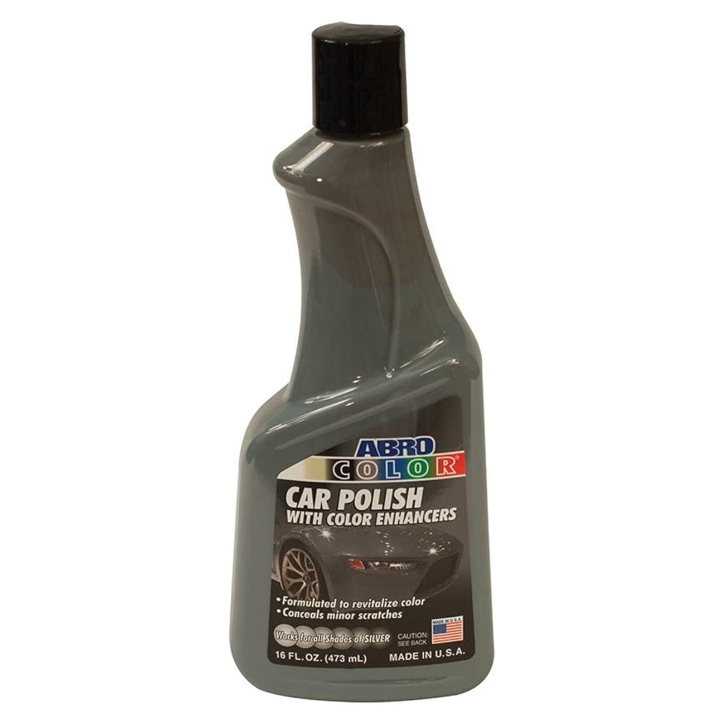 ABRO Pulidor de Coche Plateado 473 ml - Removedor de Rayones