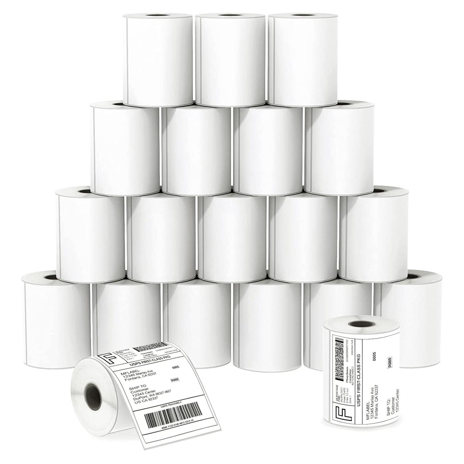 Etiquetas Térmicas MFLABEL 4x6 - 20 Rollos de 250 Unidades