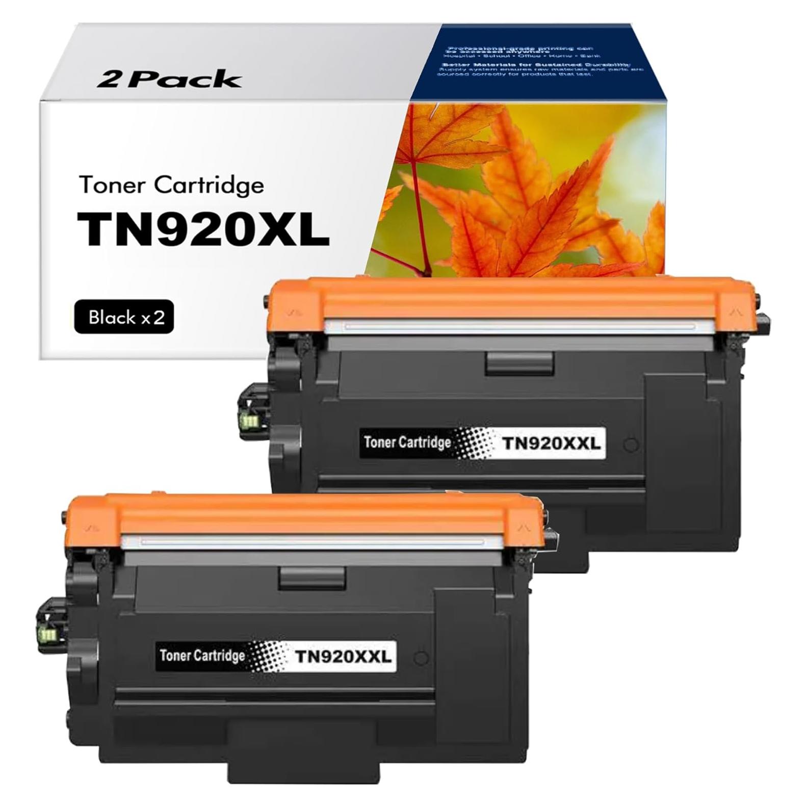Cartucho de Tóner TN920XL INKJETION 2 Unidades Negro Alta Capacidad