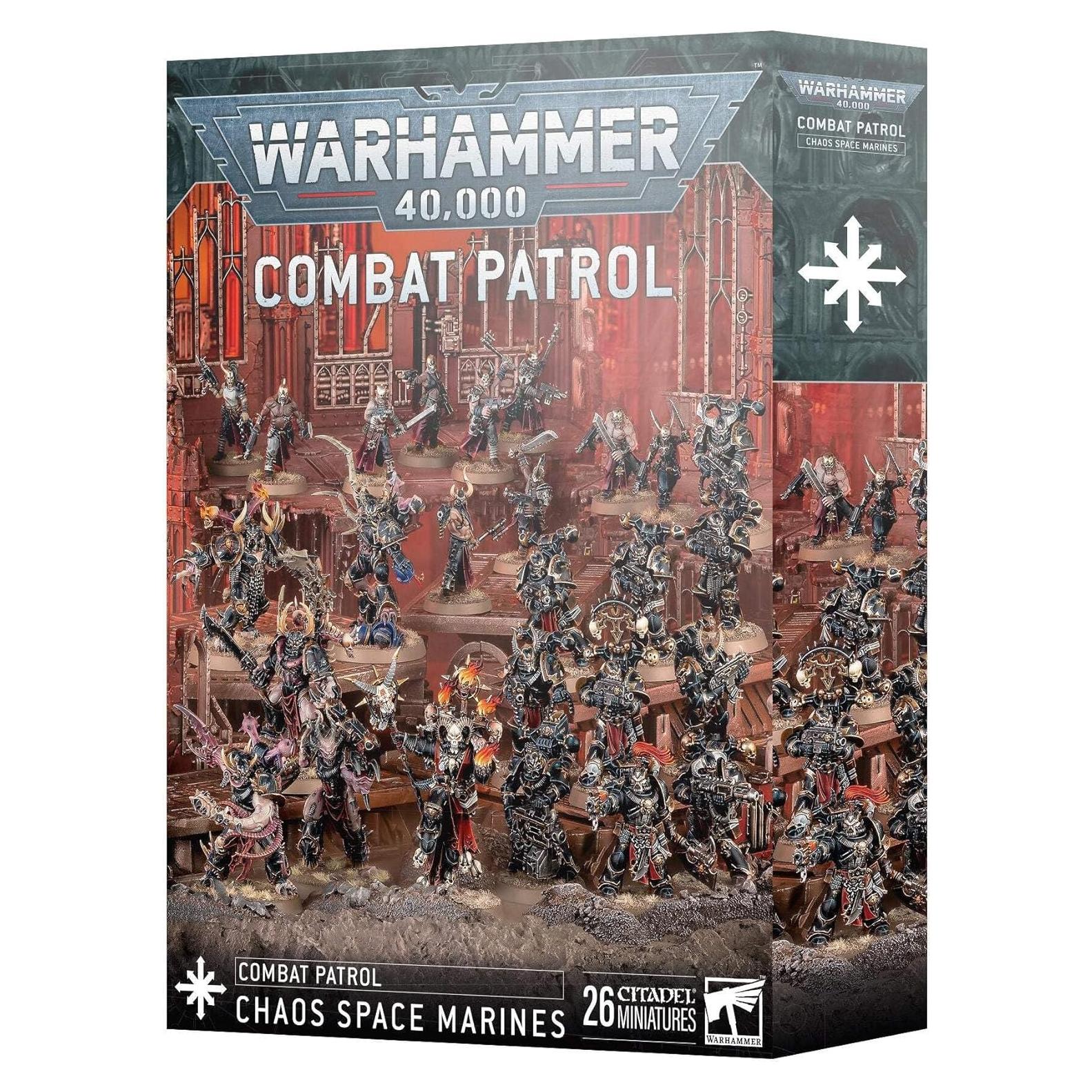 Games Workshop - Warhammer 40,000 - Patrulla Marines Caos 26 miniaturas