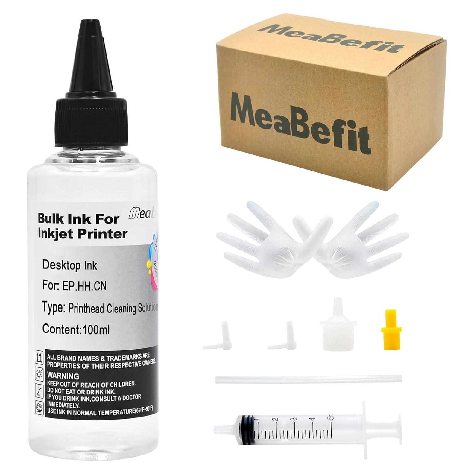 Kit de limpieza de cabezales de impresora MeaBefit 100ml