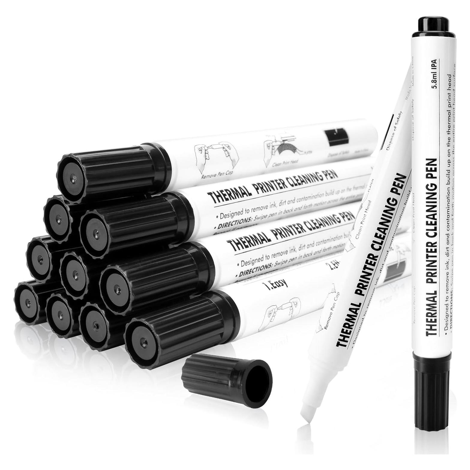 Bolígrafo de limpieza para impresoras térmicas BIHYM 6PCS