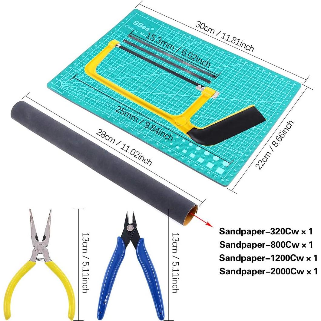 Keadic Kit de Herramientas para Modelistas 87 Piezas