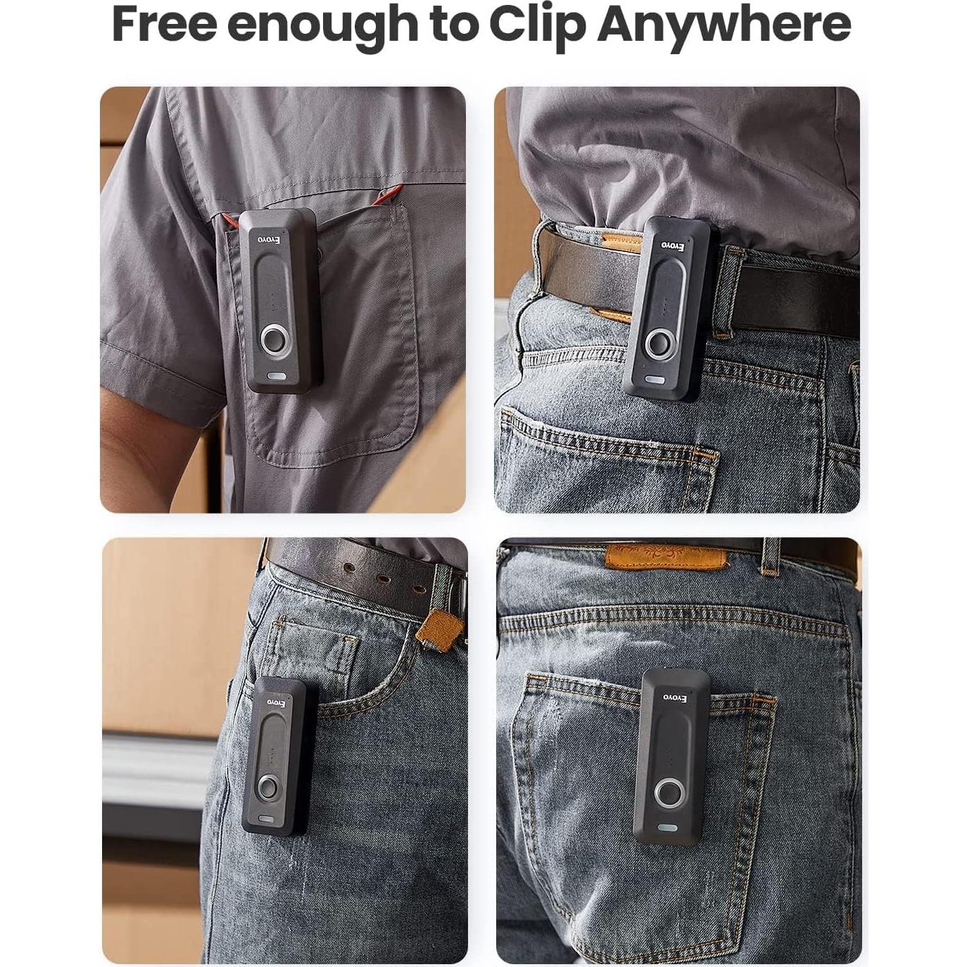 Escáner de Código de Barras Bluetooth Eyoyo Mini 2D Inalámbrico