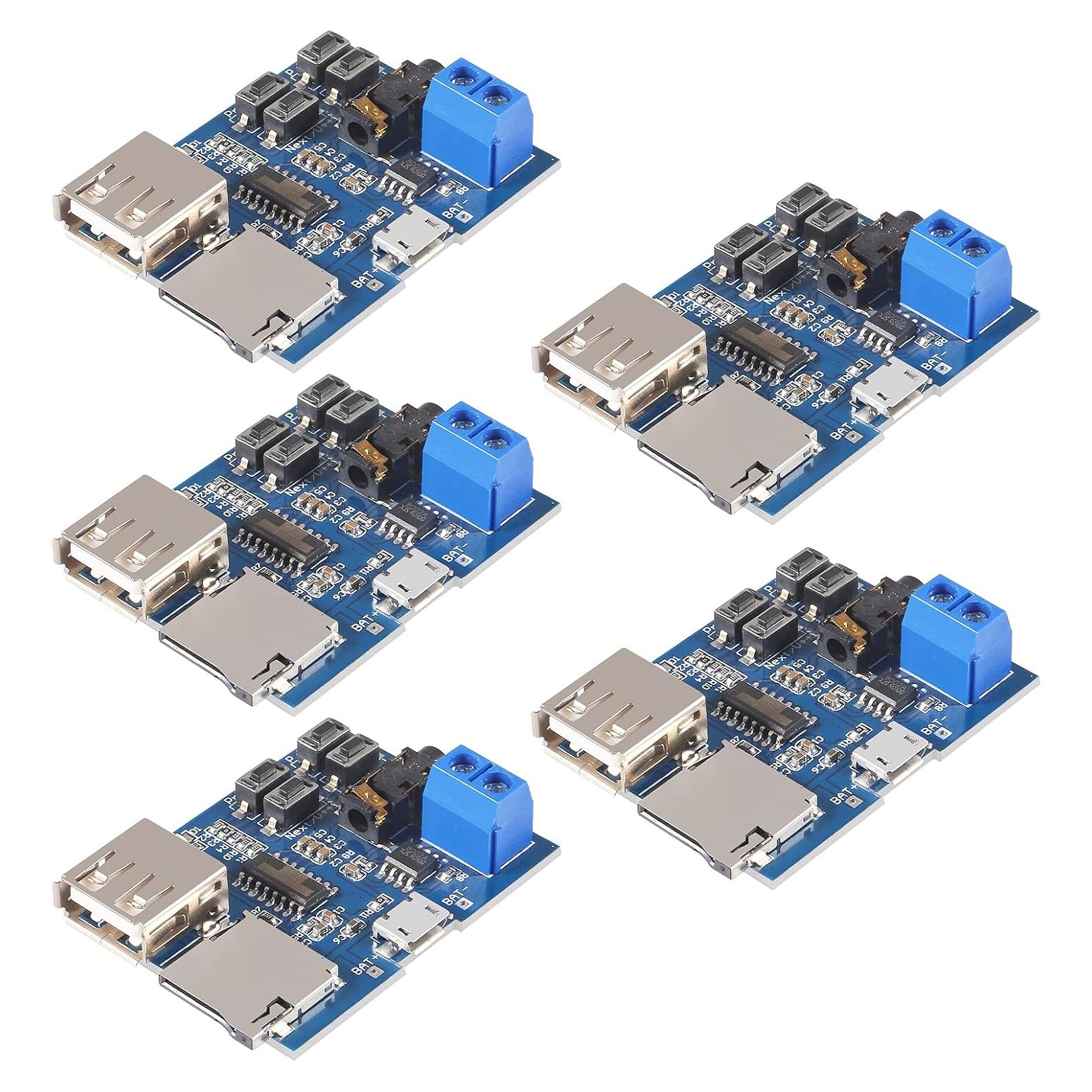 Módulo Reproductor MP3 AITRIP 5PCS con Amplificador 5V