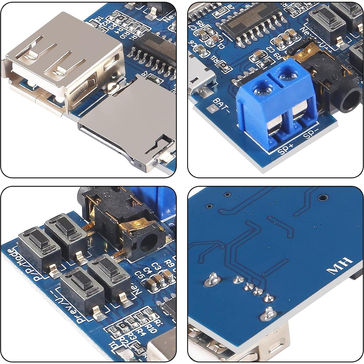 Módulo Reproductor MP3 AITRIP 5PCS con Amplificador 5V