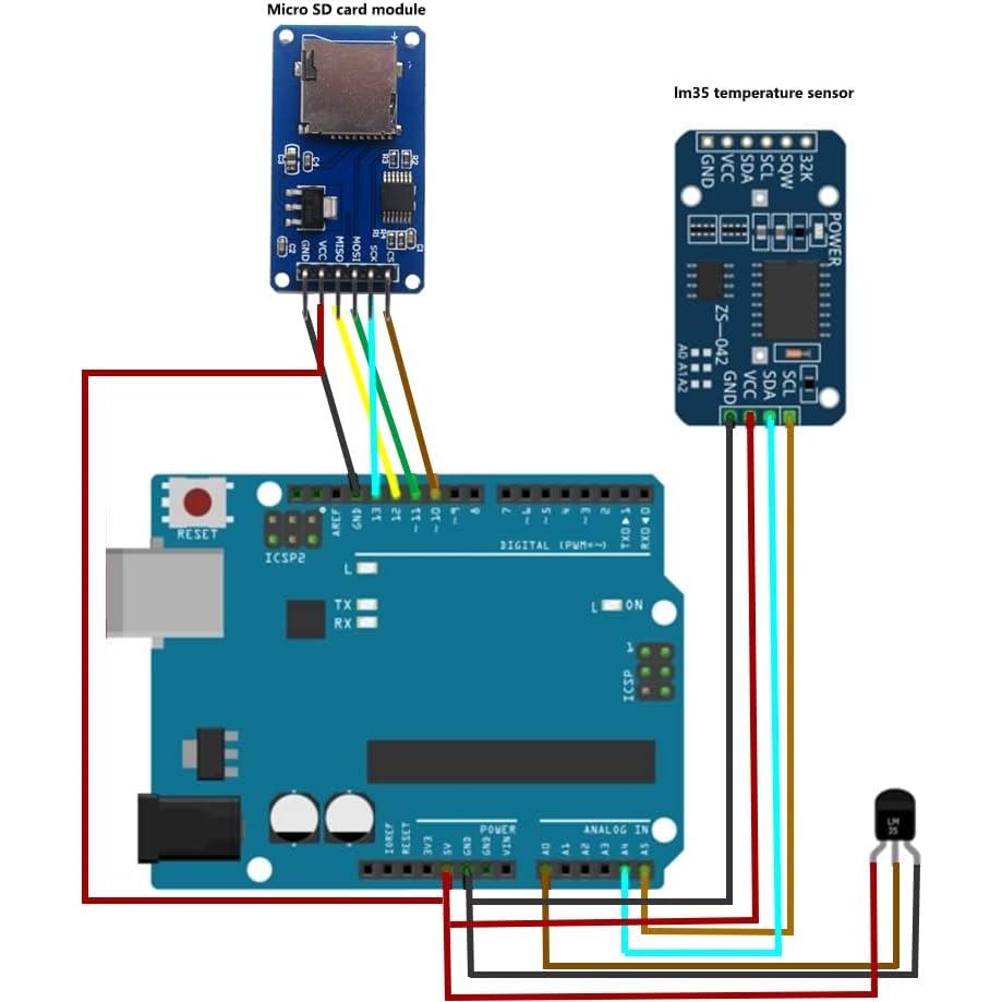 Módulo Lector de Tarjeta Micro SD + 240 Cables Jumper Multicolores