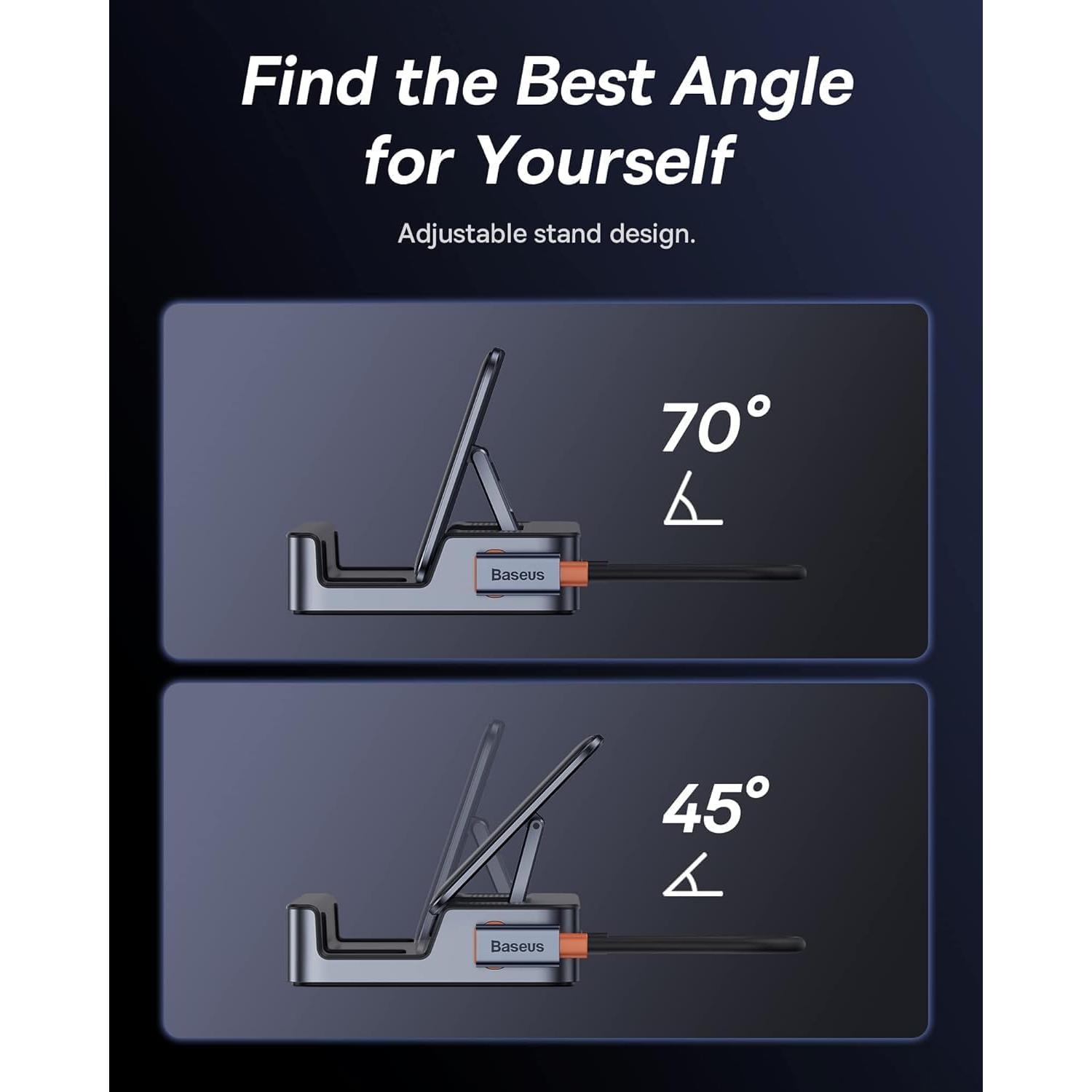 Dock 6-en-1 Baseus para Steam Deck y ROG Ally - HDMI 4K, USB 3.0