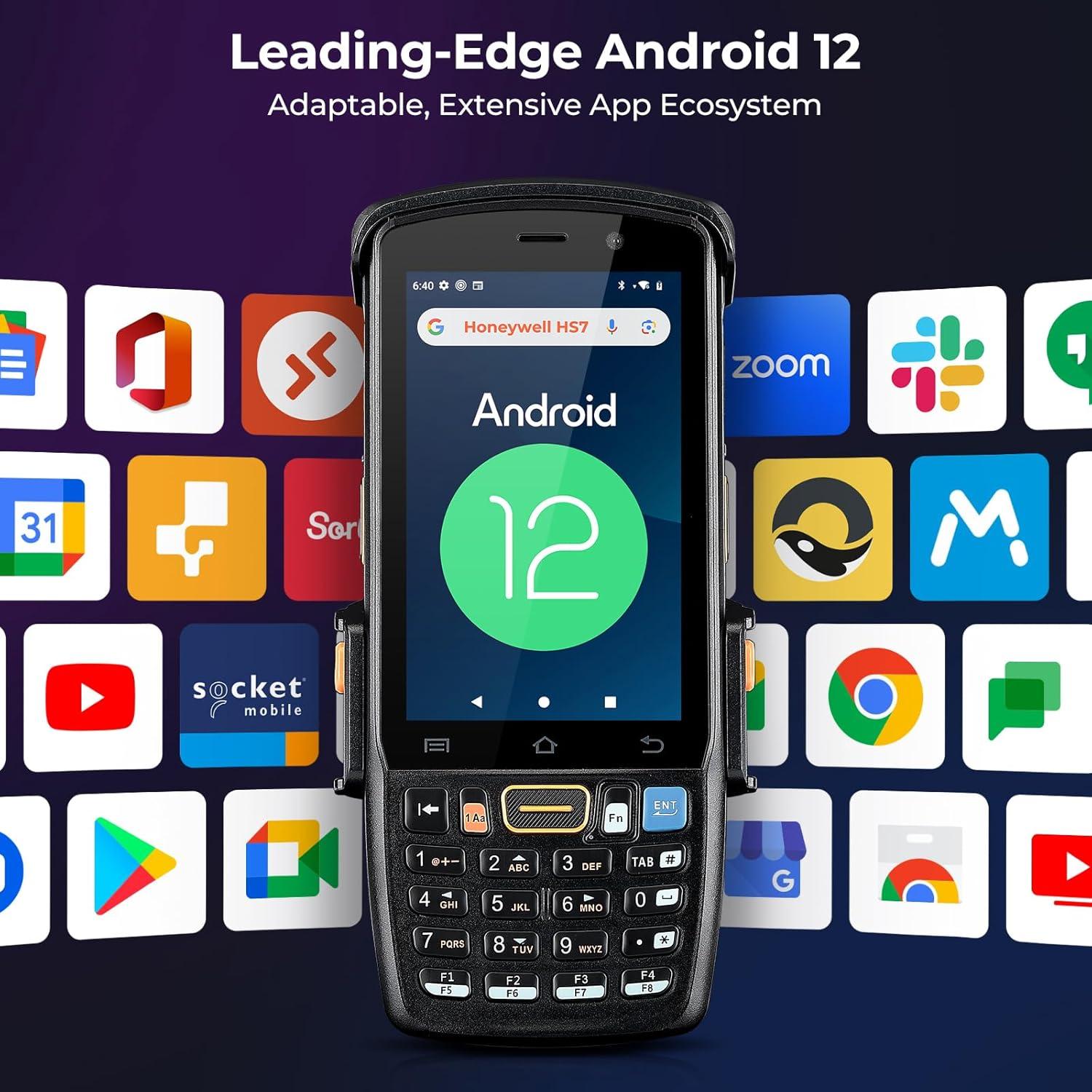 Escáner de Código de Barras MUNBYN 082Pro Android 12 IP67