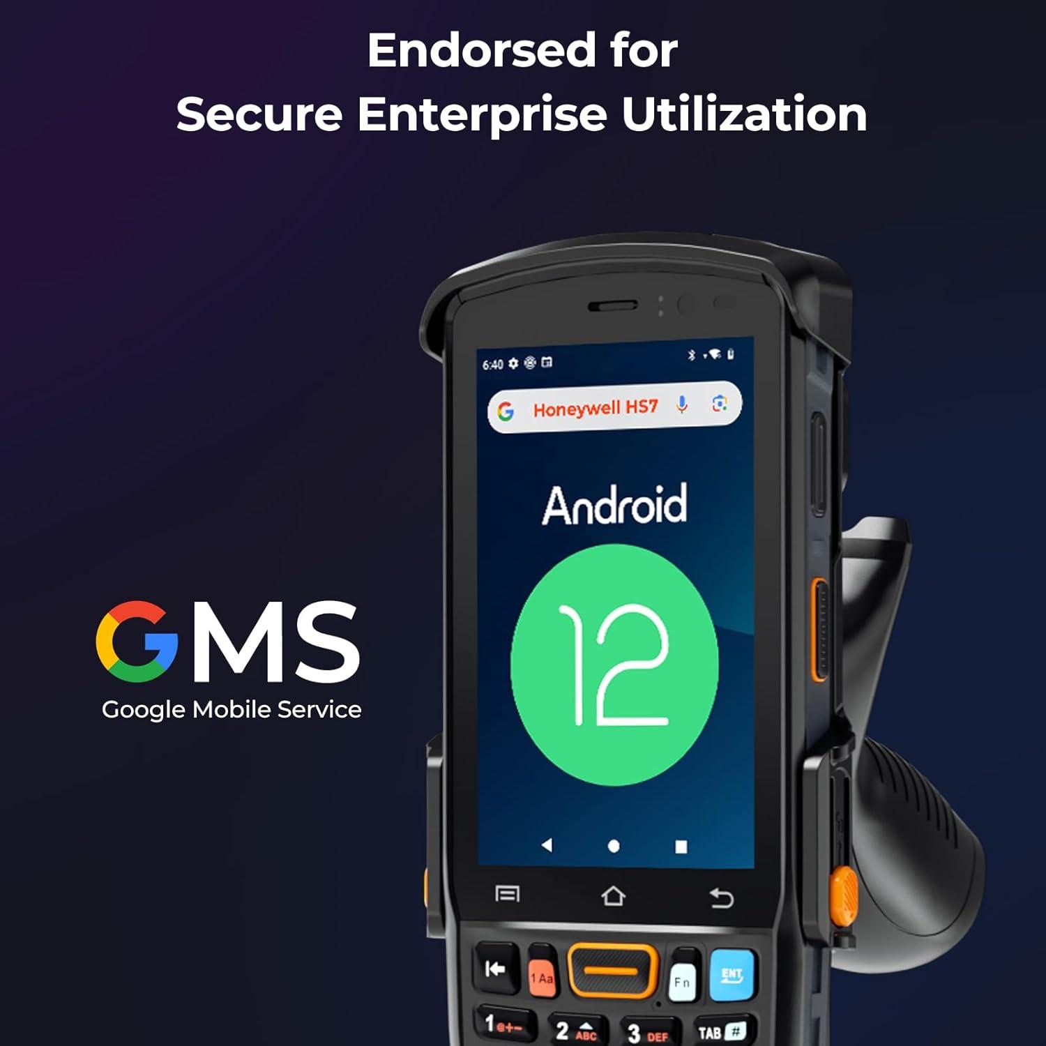 Escáner de Código de Barras MUNBYN 082Pro Android 12 IP67