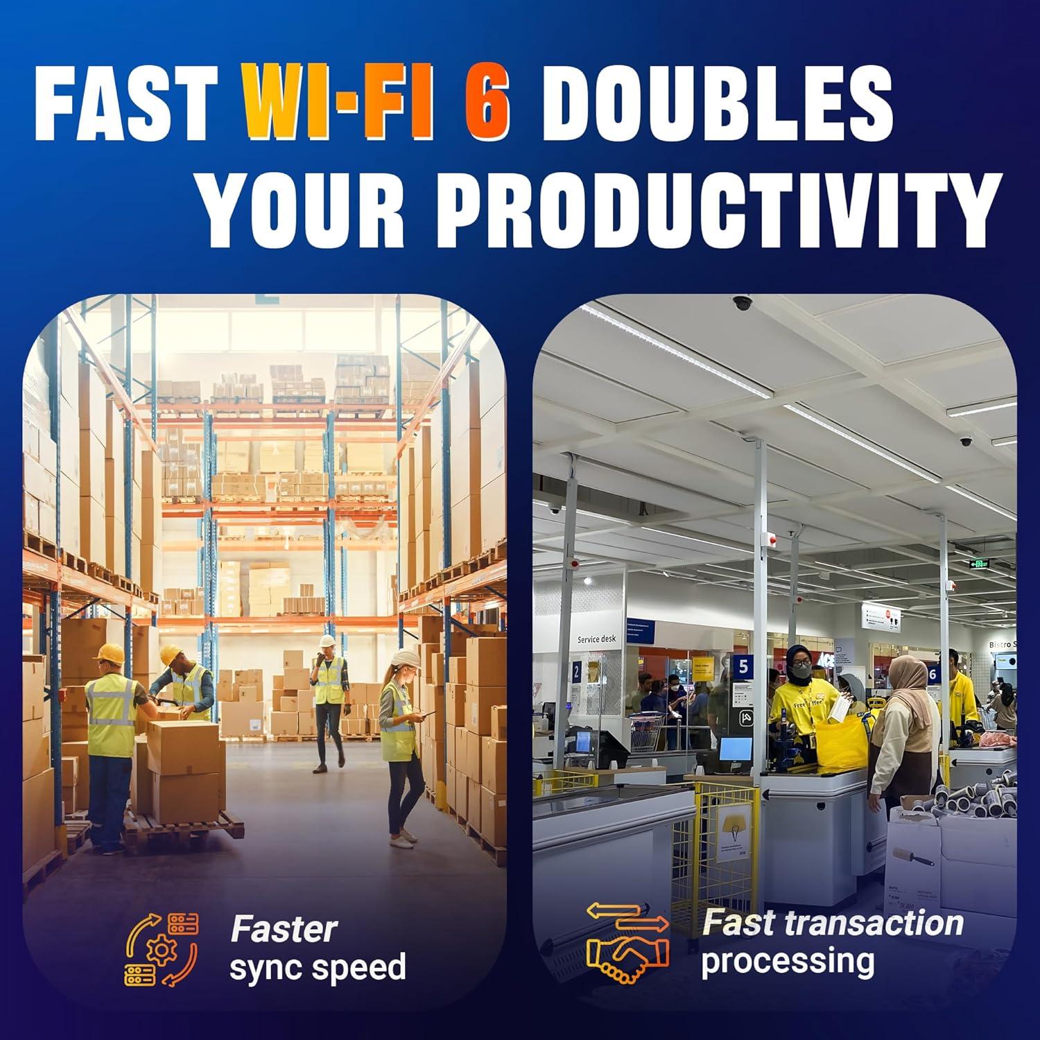 Escáner de Código de Barras Tera P166 Android 13 5.5" HD