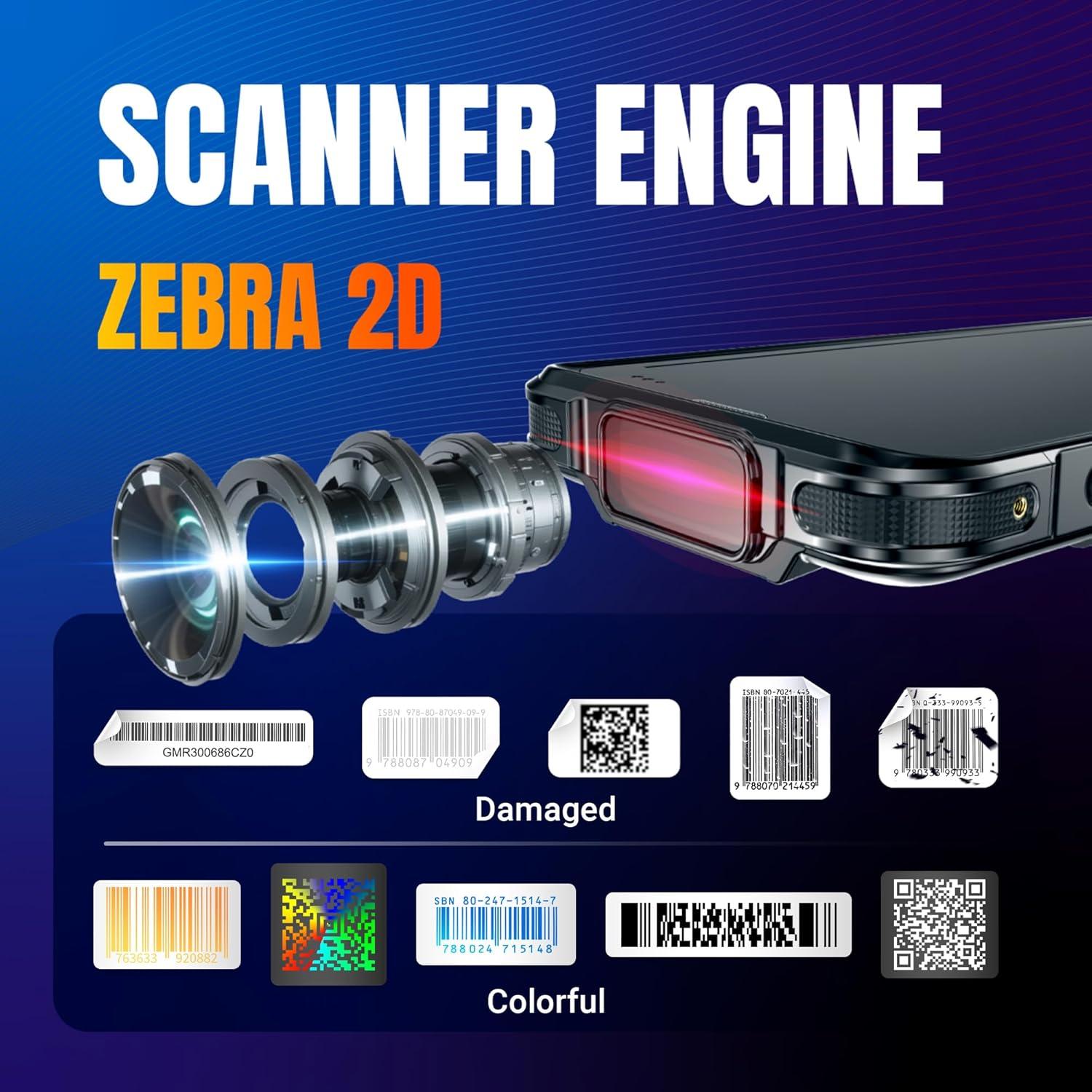 Escáner de Código de Barras Tera P166 Android 13 5.5" HD