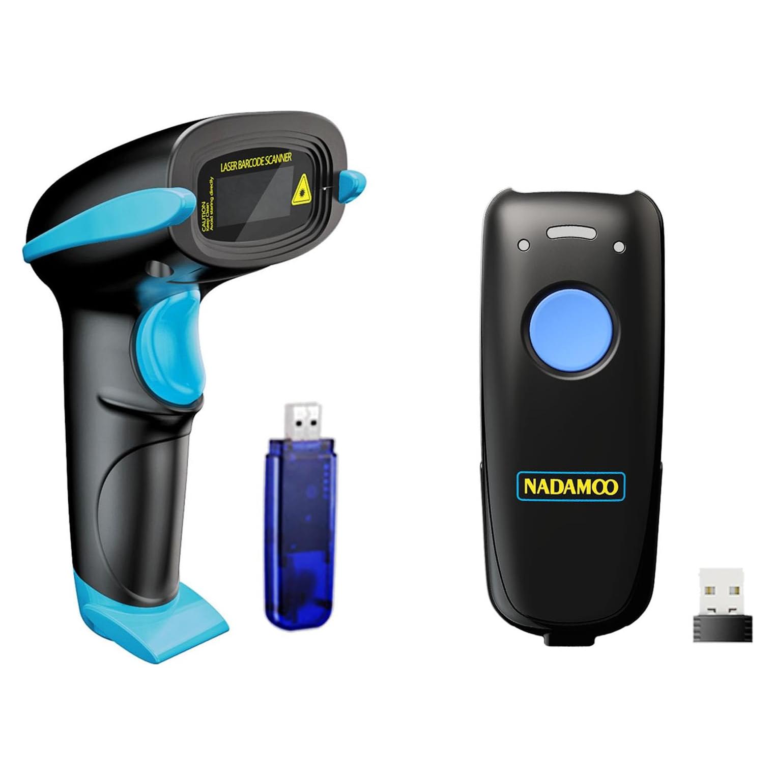 Escáner de Código de Barras Inalámbrico NADAMOO CCD
