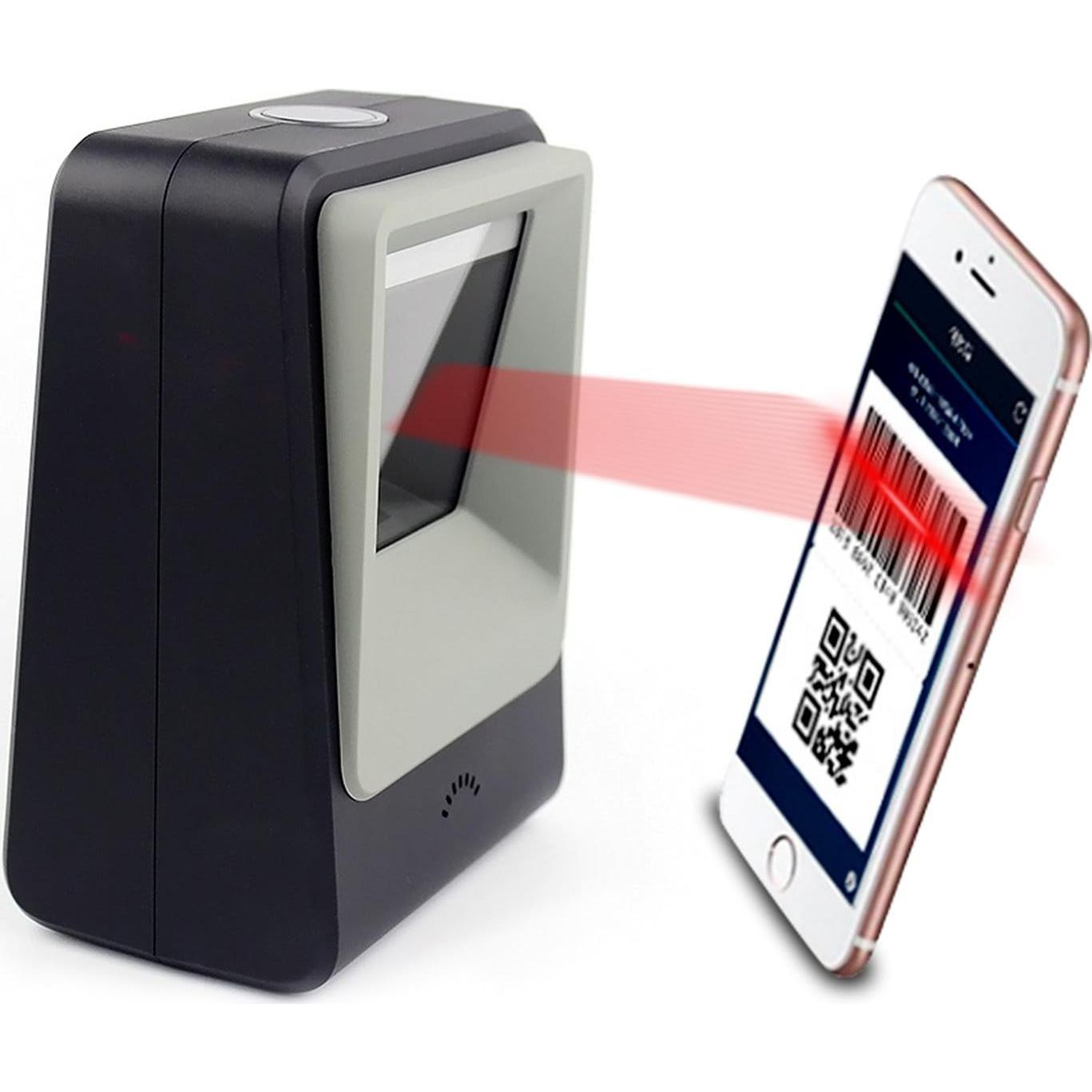 Escáner de Código de Barras 2D QR Symcode MJ-8200-B USB