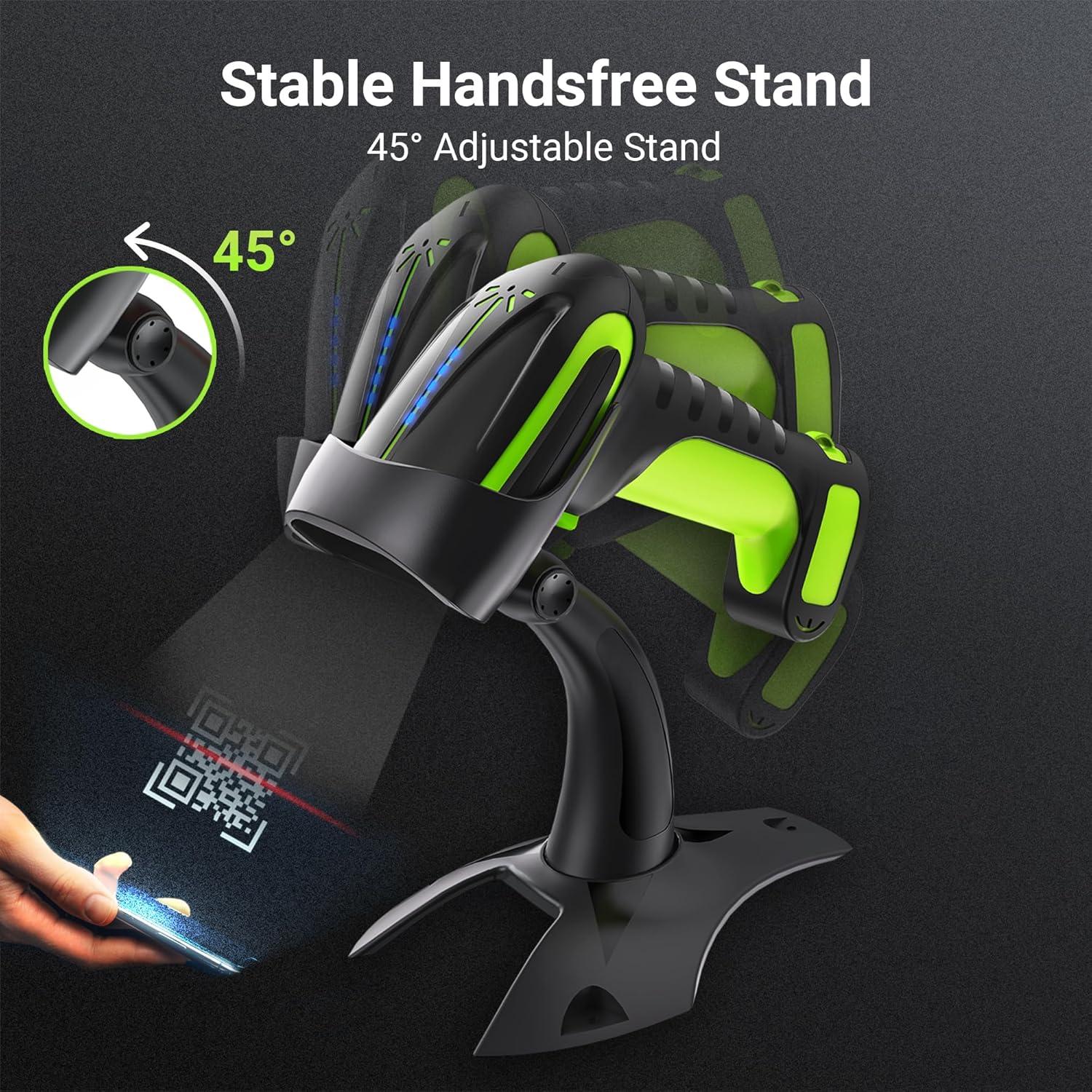 Escáner de Código de Barras Inalámbrico Tera 8100 Pro 2500mAh