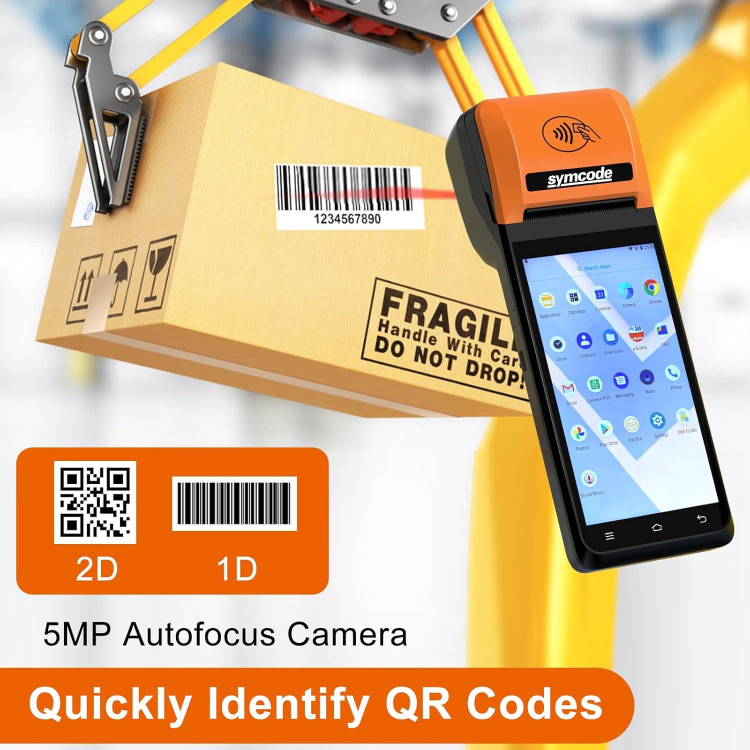 Impresora Térmica POS Symcode MJ-Q50 58mm Android 8.1