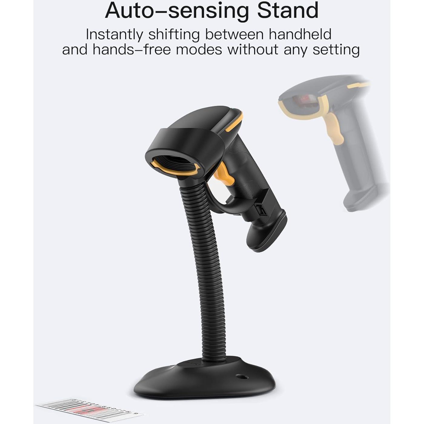 Escáner de Códigos de Barras 2D Inateck BCST-35 Inalámbrico