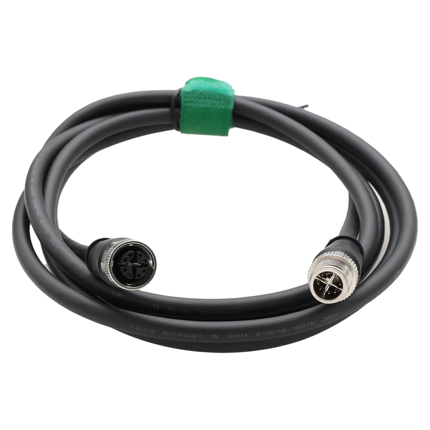 Cable de Red Ethernet M12 8 Pines 1m HangTon Connect