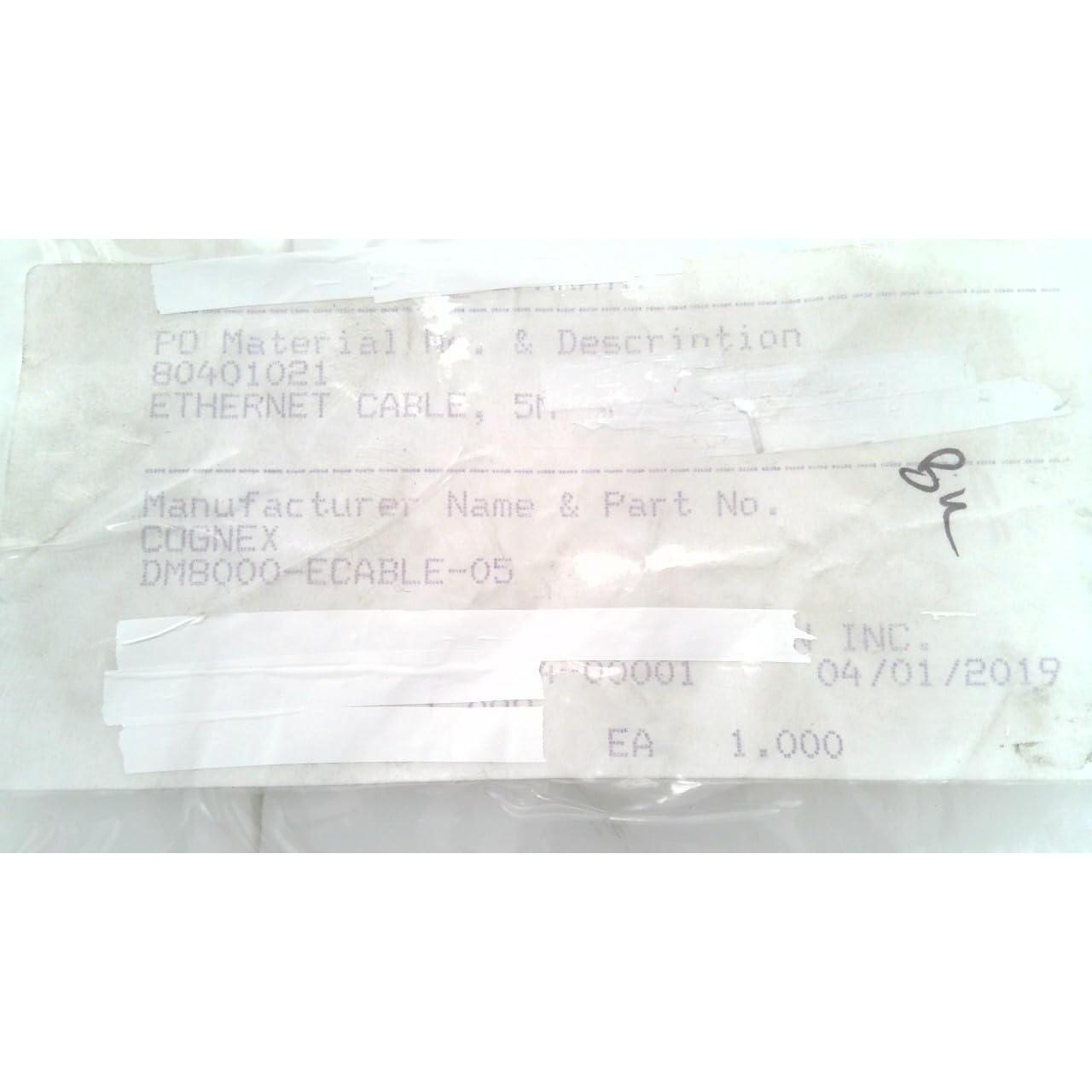 Cable Ethernet Cognex DM8000 de 5 metros - Nuevo