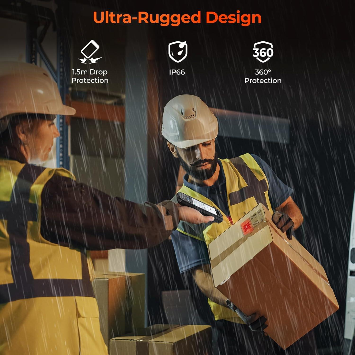 Escáner de Código de Barras MUNBYN 035Pro Android 13 4GB 64GB