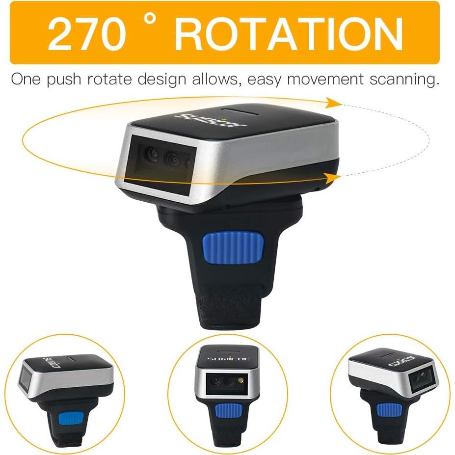 Escáner de Código de Barras Inalámbrico Sumicor 2D Mini