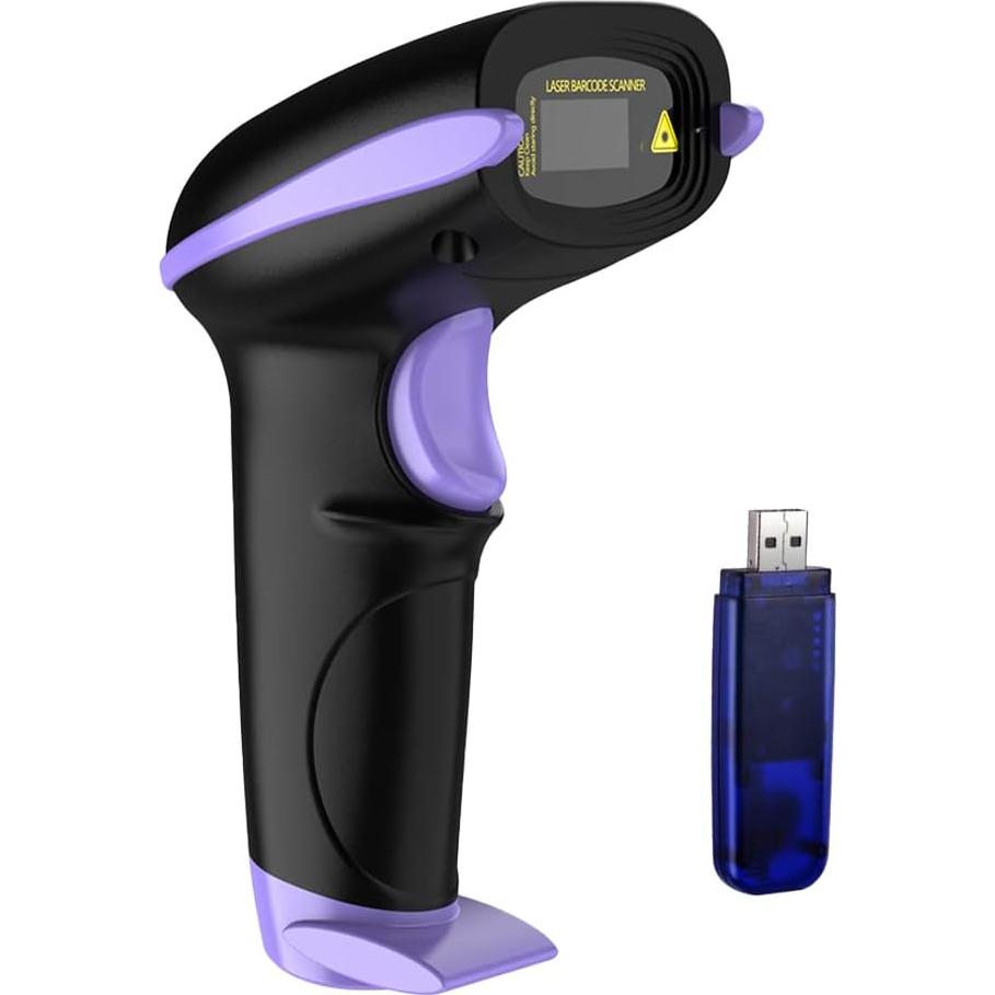 Escáner de Código de Barras Inalámbrico 2D NADAMOO Bur3076-2D y Bur3003