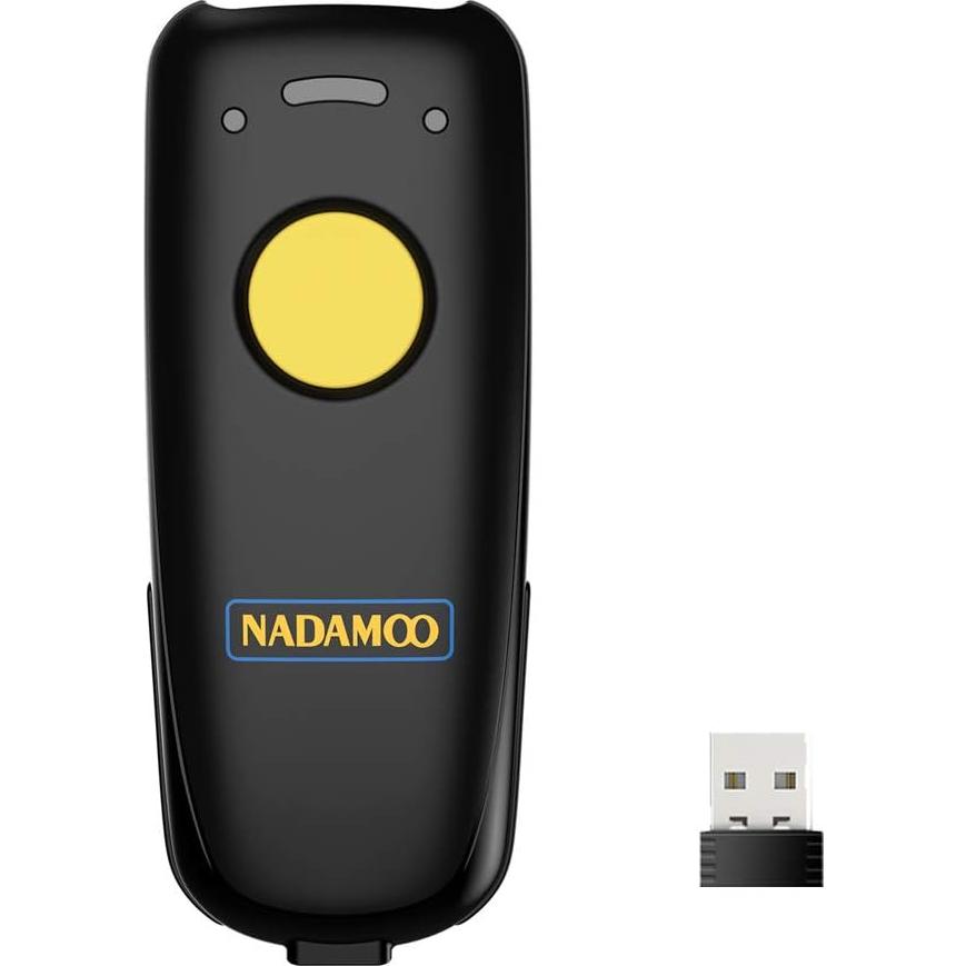 Escáner de Código de Barras Inalámbrico 2D NADAMOO Bur3076-2D y Bur3003