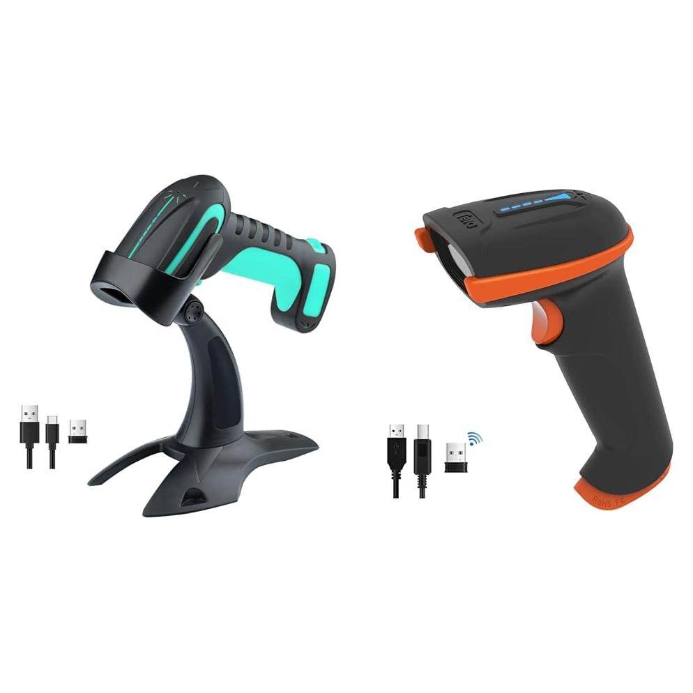 Escáner de Código de Barras Inalámbrico Tera 8100 IP66 con Soporte