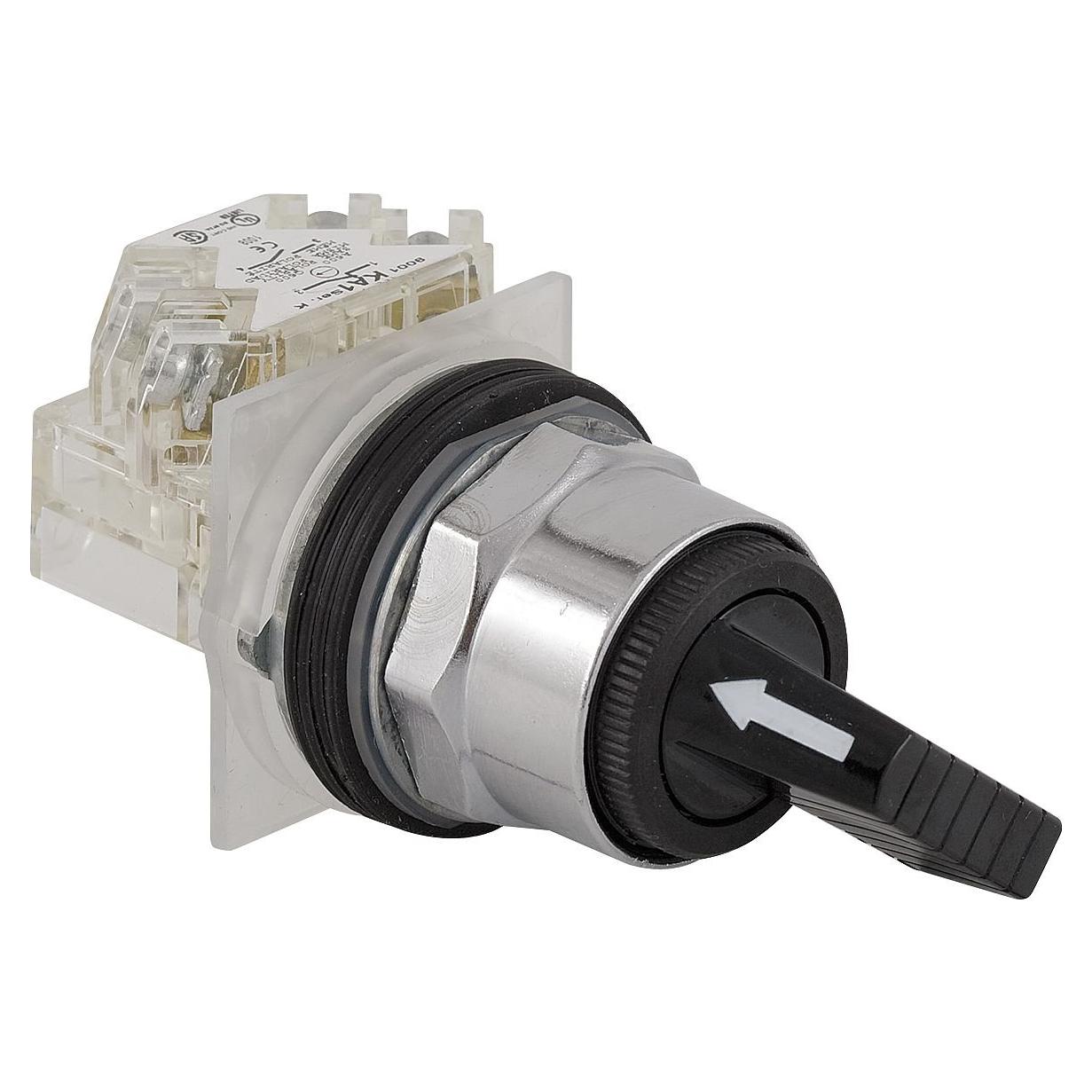 Interruptor Selector No Iluminado Schneider 30mm 10A