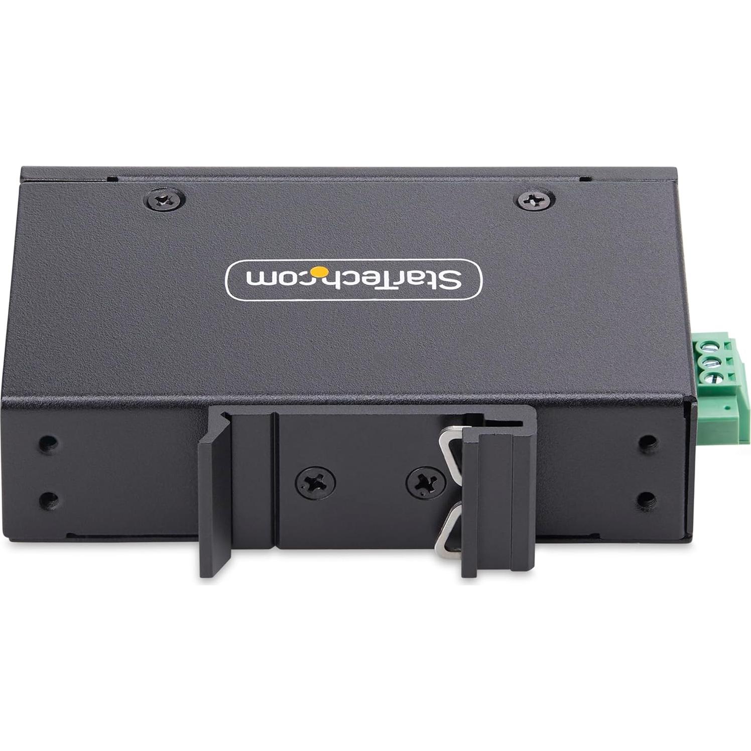 Interruptor de Red Industrial StarTech 5 Puertos Gigabit IP30