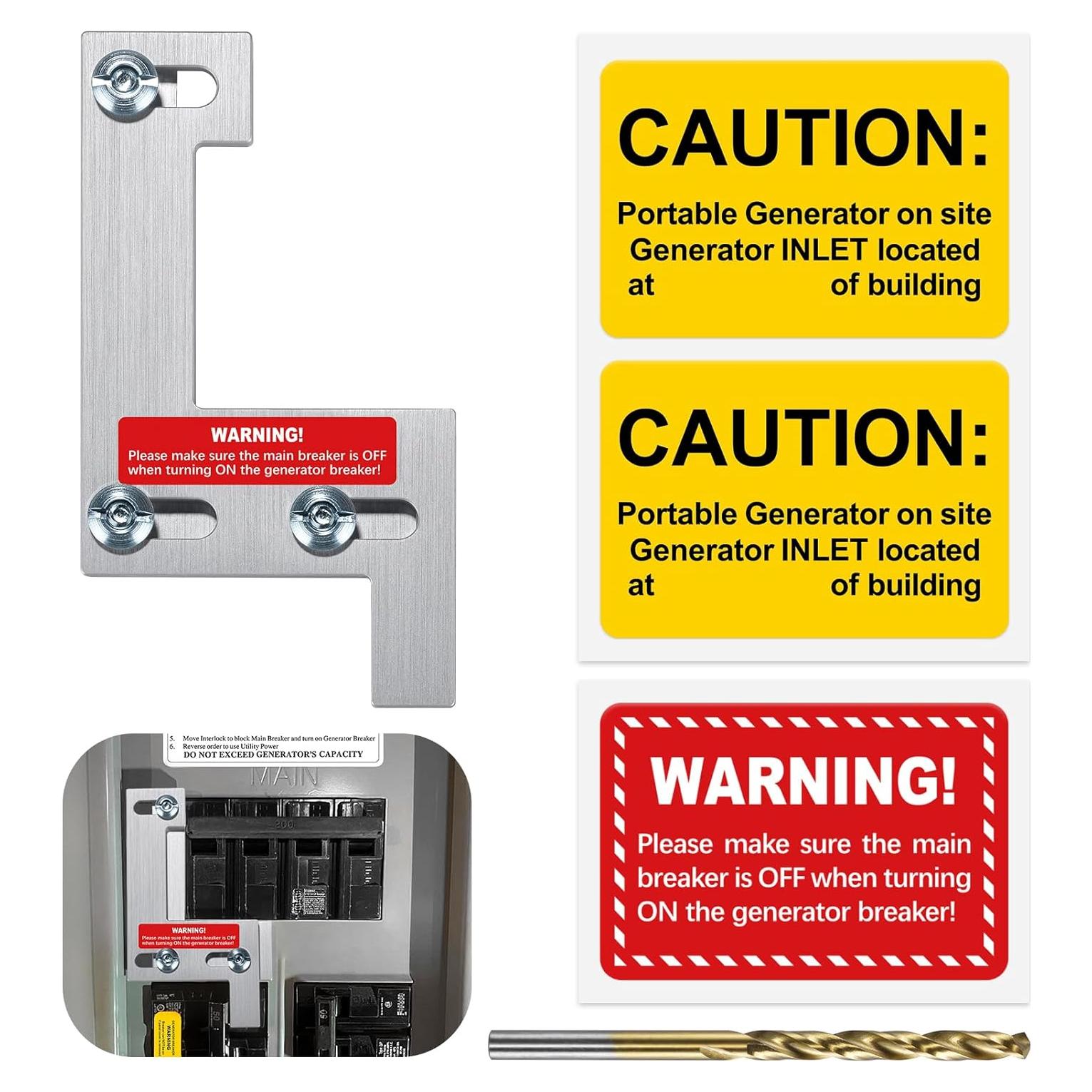 Kit de Bloqueo de Generador LATING para Paneles ITE 200A