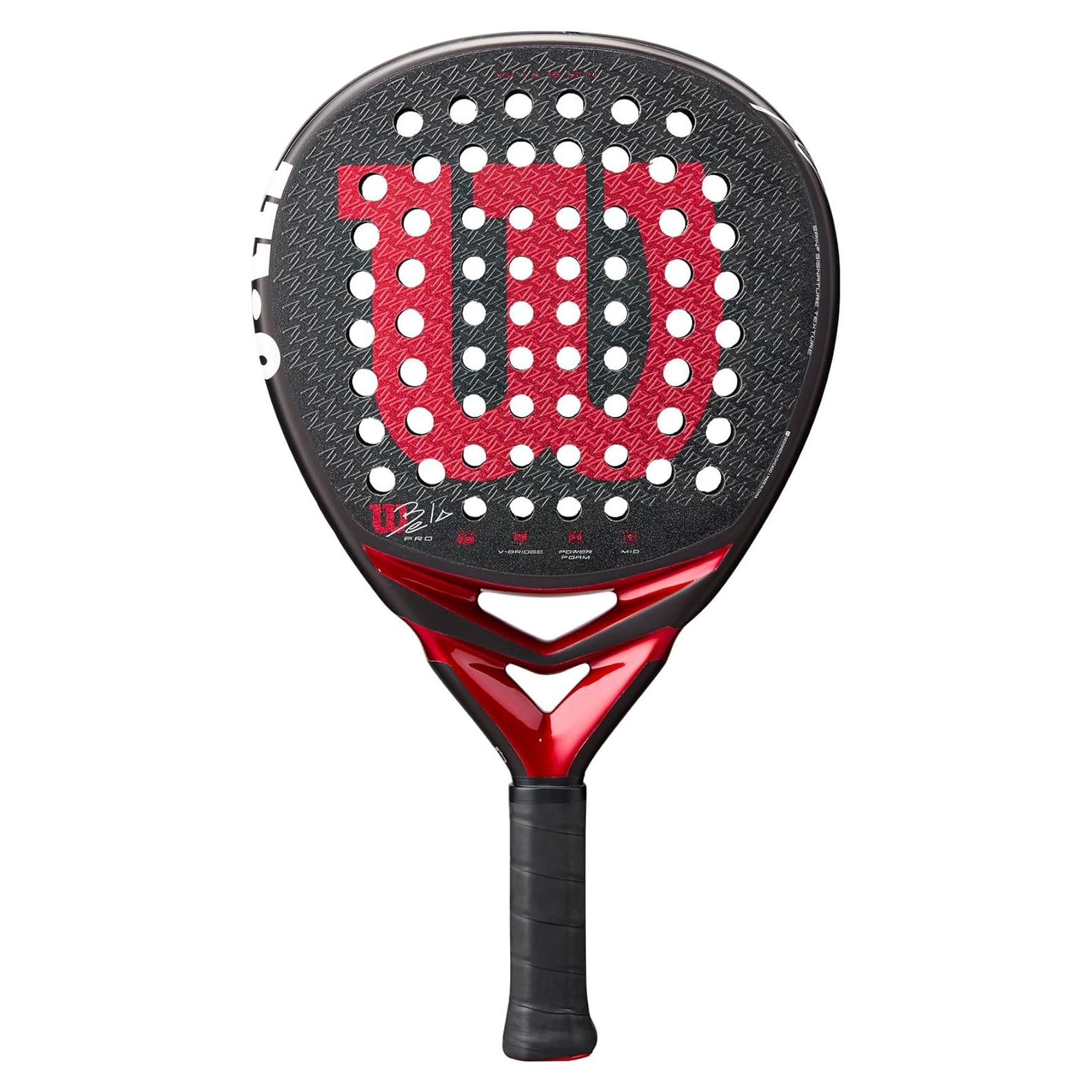 Pala de Padel Wilson Bela Pro V3 Carbono 24k 10.8 cm