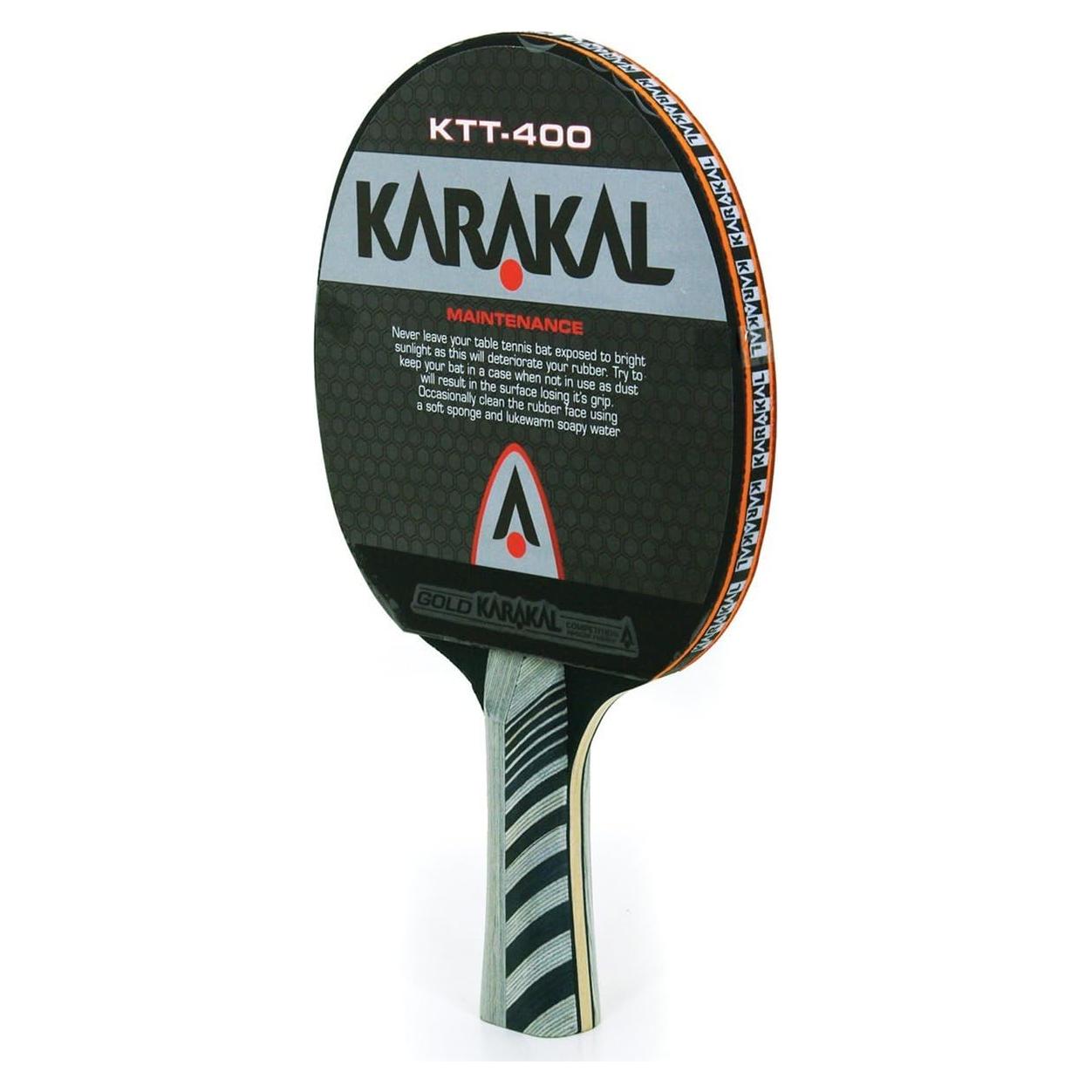 Raqueta de Tenis de Mesa Karakal KTT 400 KD925 - Fibra de Carbono