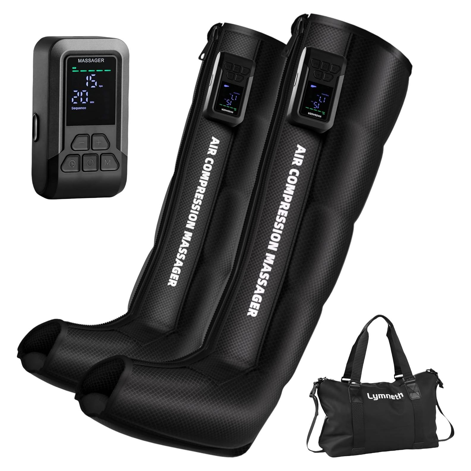 Masajeador de Piernas Inalámbrico Healthpal FE-7204B Grande