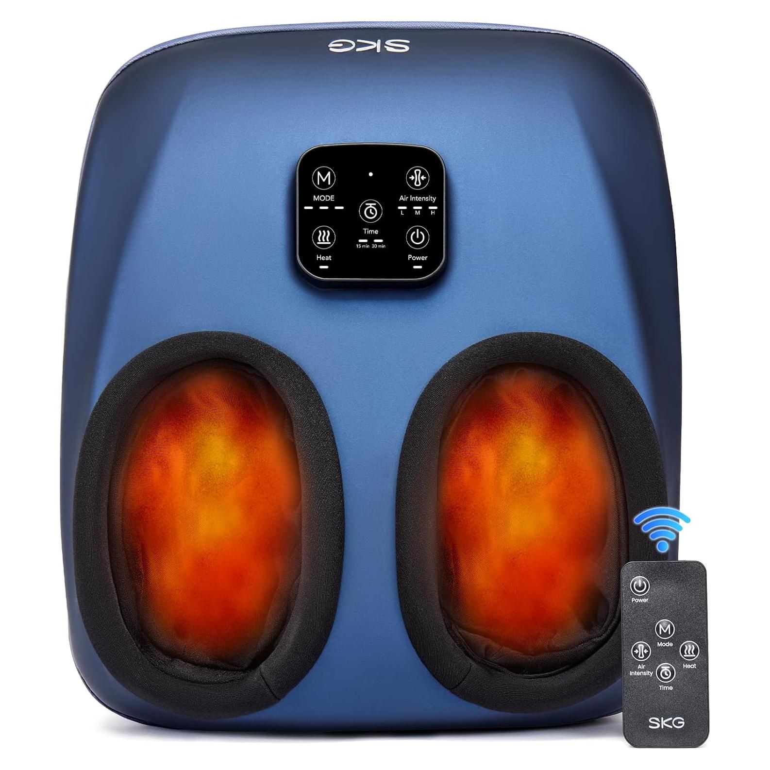 Masajeador de pies SKG YS100 con calor y control remoto