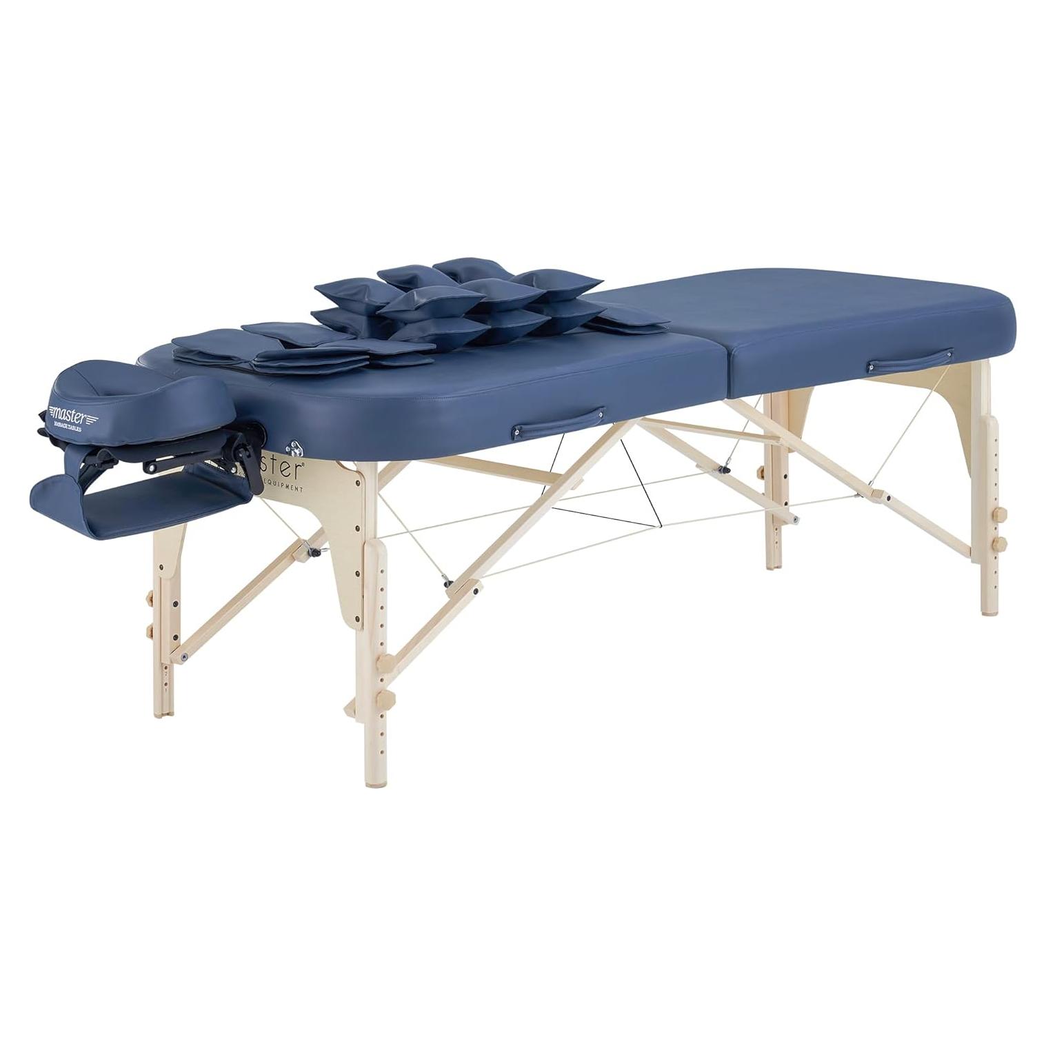 Mesa de Masaje Portátil Master Massage 76.2 cm AirWave con Compresión