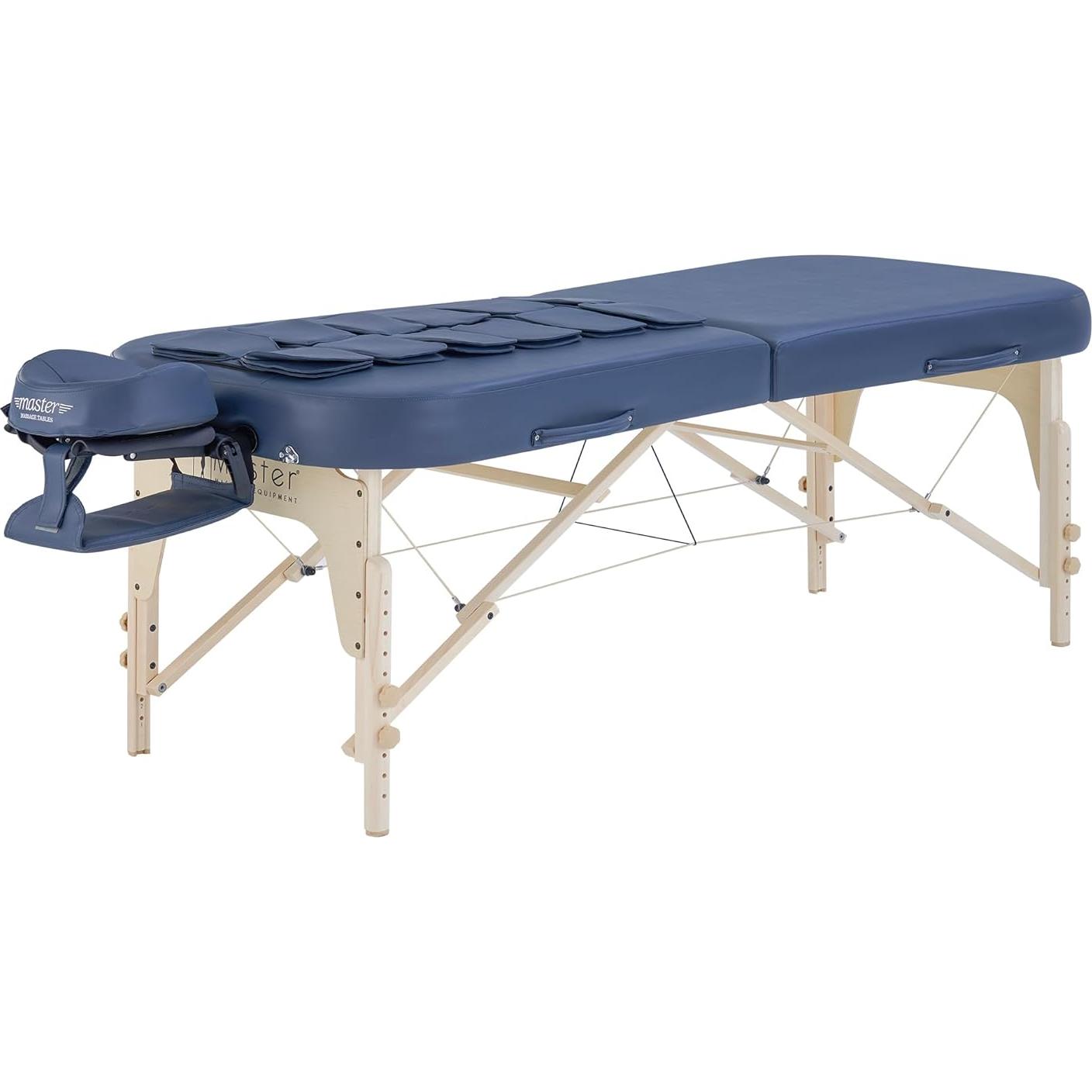 Mesa de Masaje Portátil Master Massage 76.2 cm AirWave con Compresión