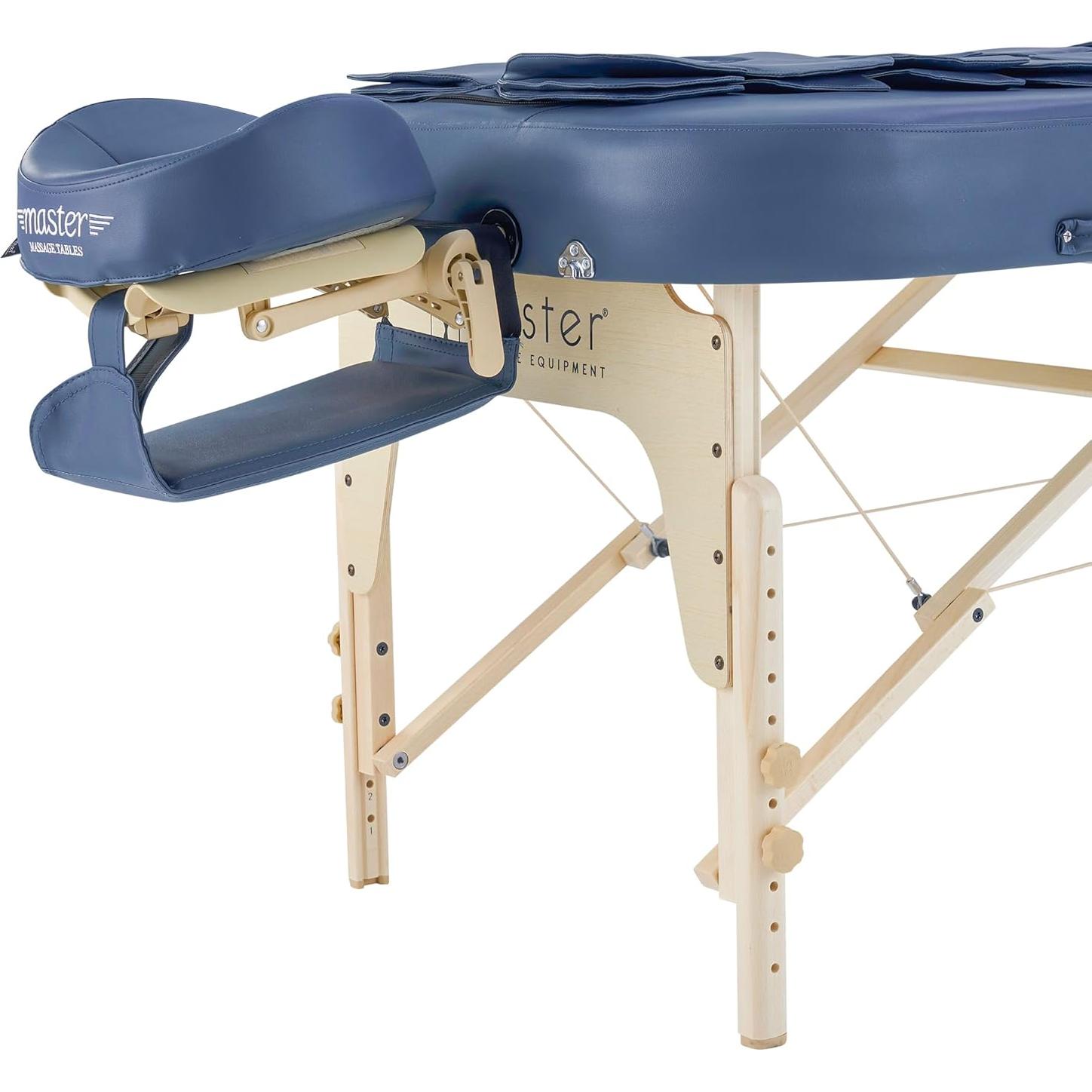 Mesa de Masaje Portátil Master Massage 76.2 cm AirWave con Compresión