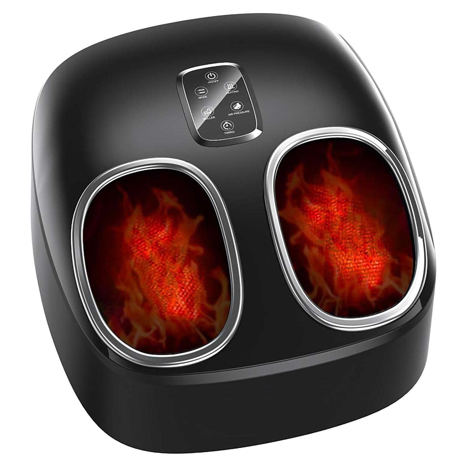 Masajeador de pies Shiatsu Kainsati con calor y compresión
