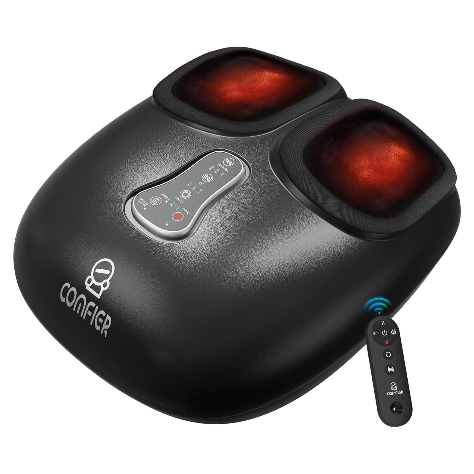 Masajeador de pies shiatsu Comfier CF-5212RC2 con calor y compresión