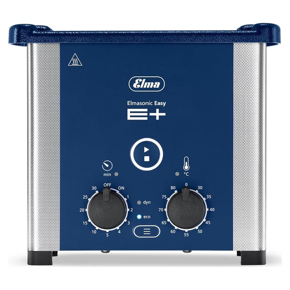 Limpiador Ultrasónico Elma EP10H 0.95L con Calentador y Temporizador