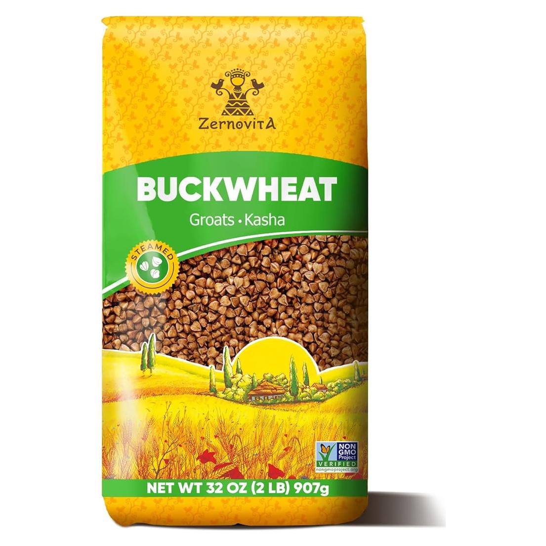 Trigo Sarraceno Premium Zernovita 0.91kg No OGM Grano Entero