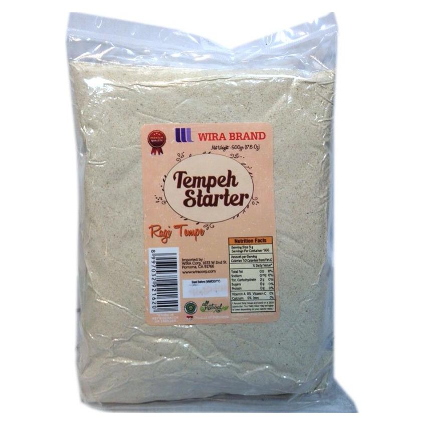 Iniciador de Tempeh Wira Ragi 500g - Fermento Natural
