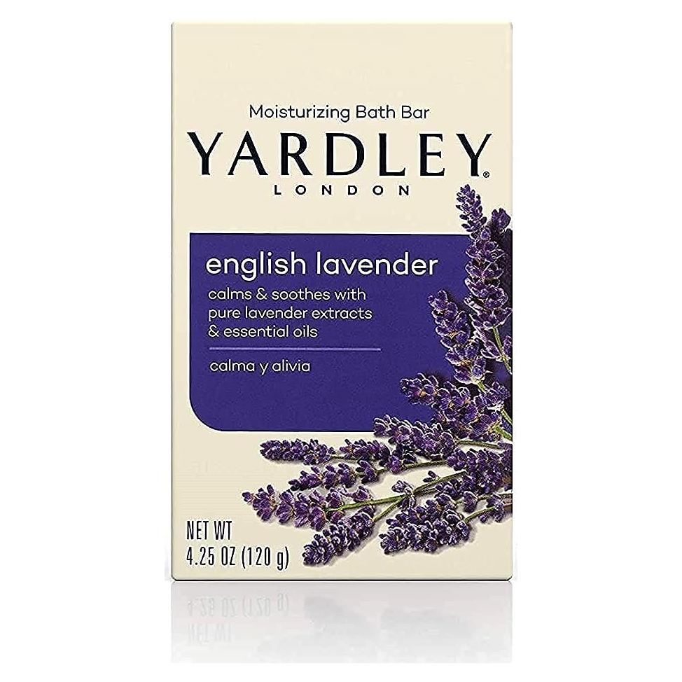 Jabón de Lavanda Inglesa Yardley London 120g x12 - Hidratante