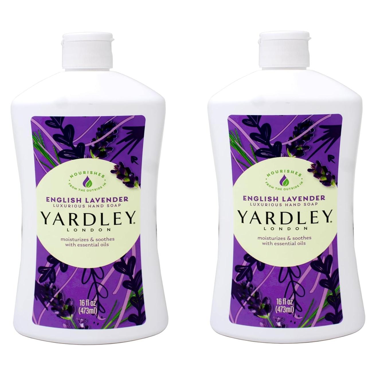 Jabón Líquido para Manos Yardley London Lavanda 2x500ml
