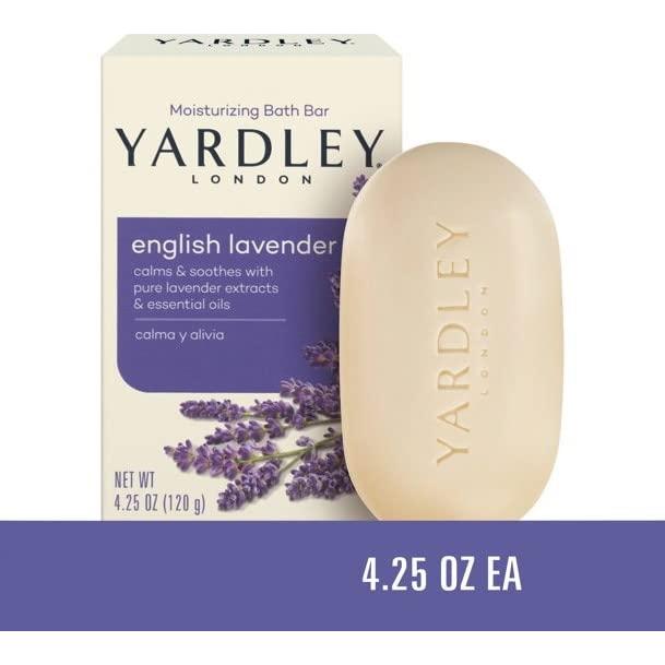 Barra de Baño Hidratante Yardley Lavanda Inglesa 120g