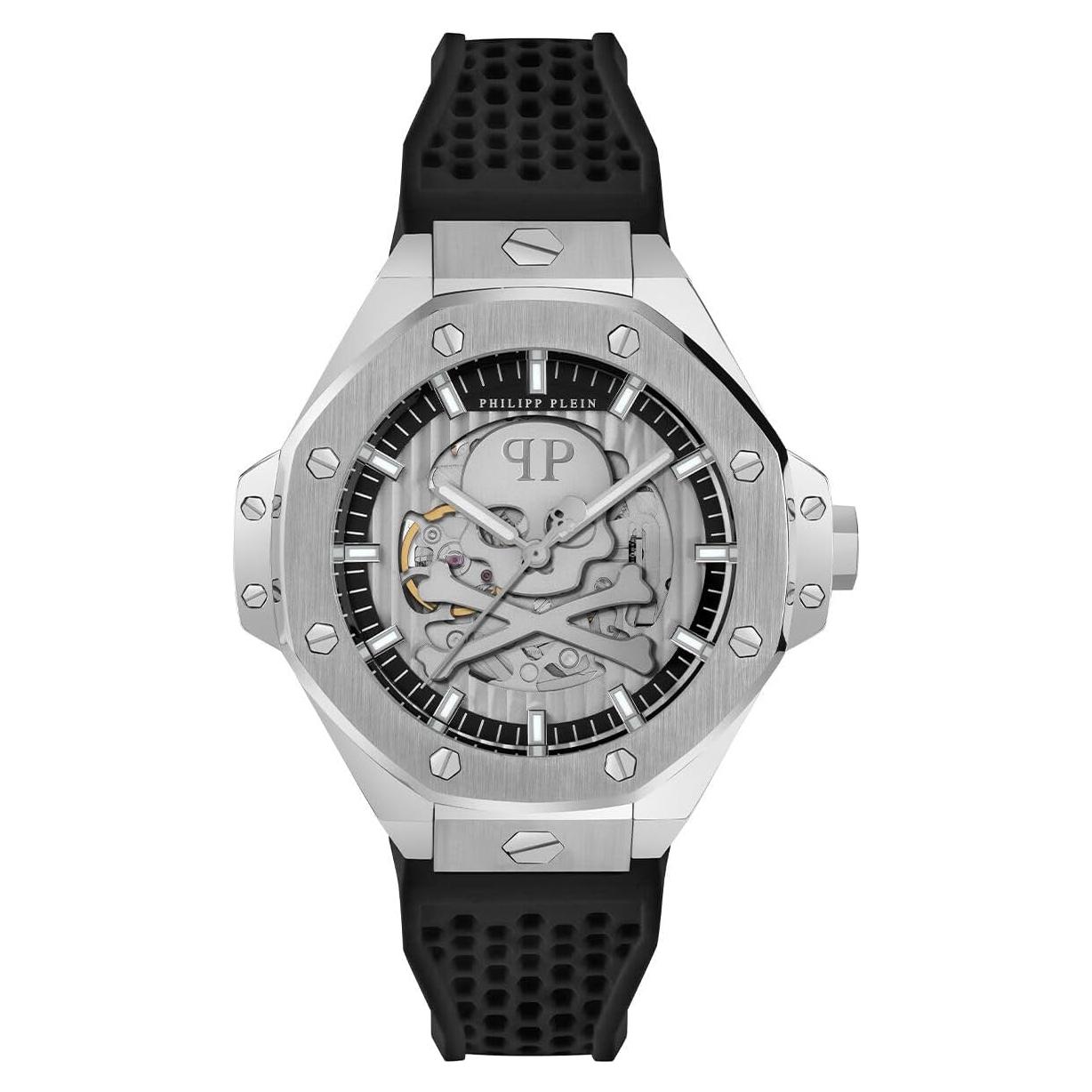 Reloj de lujo Philipp Plein $keleton Royal Collection 46mm