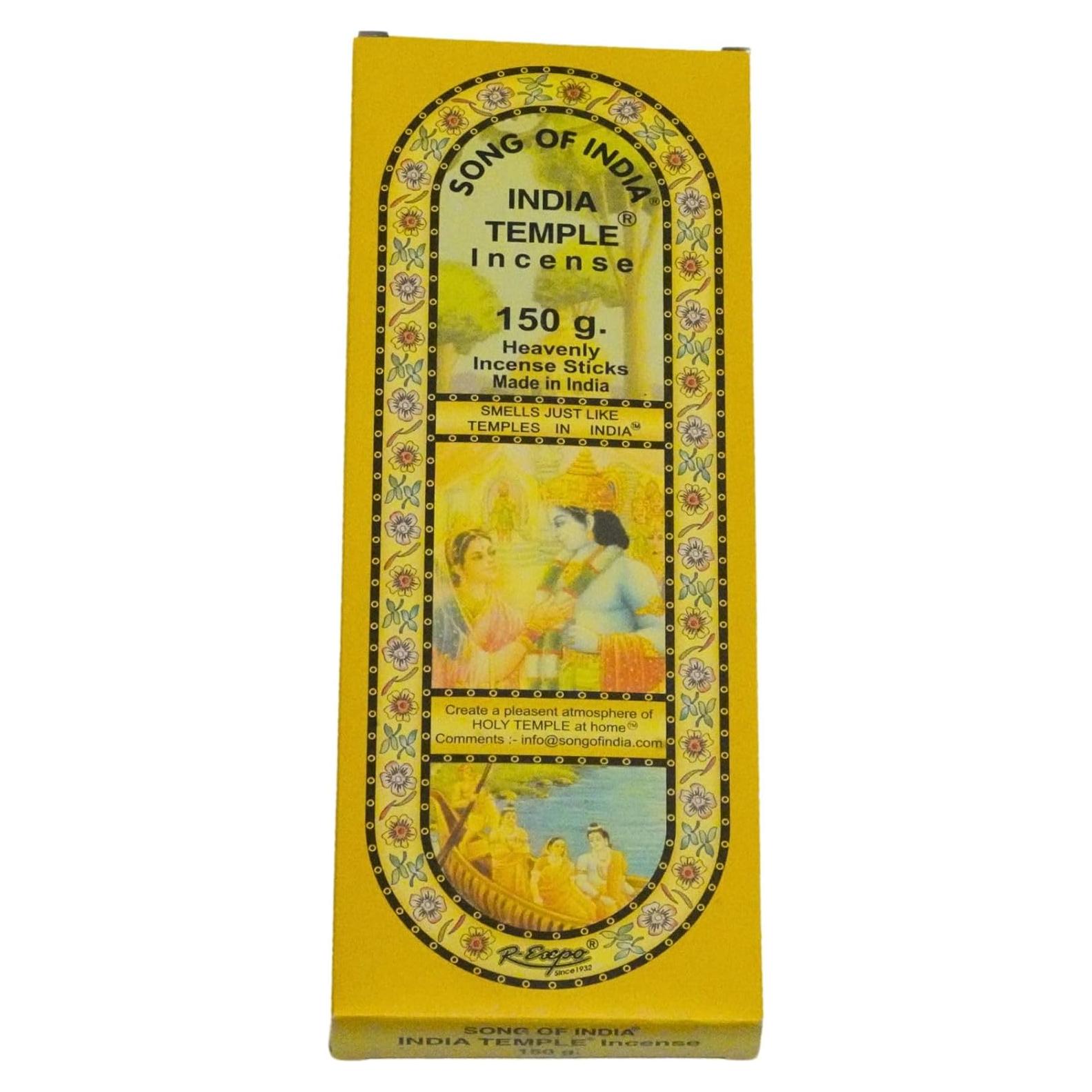 Varitas de Incienso Canción de India - 120 unidades, 166g