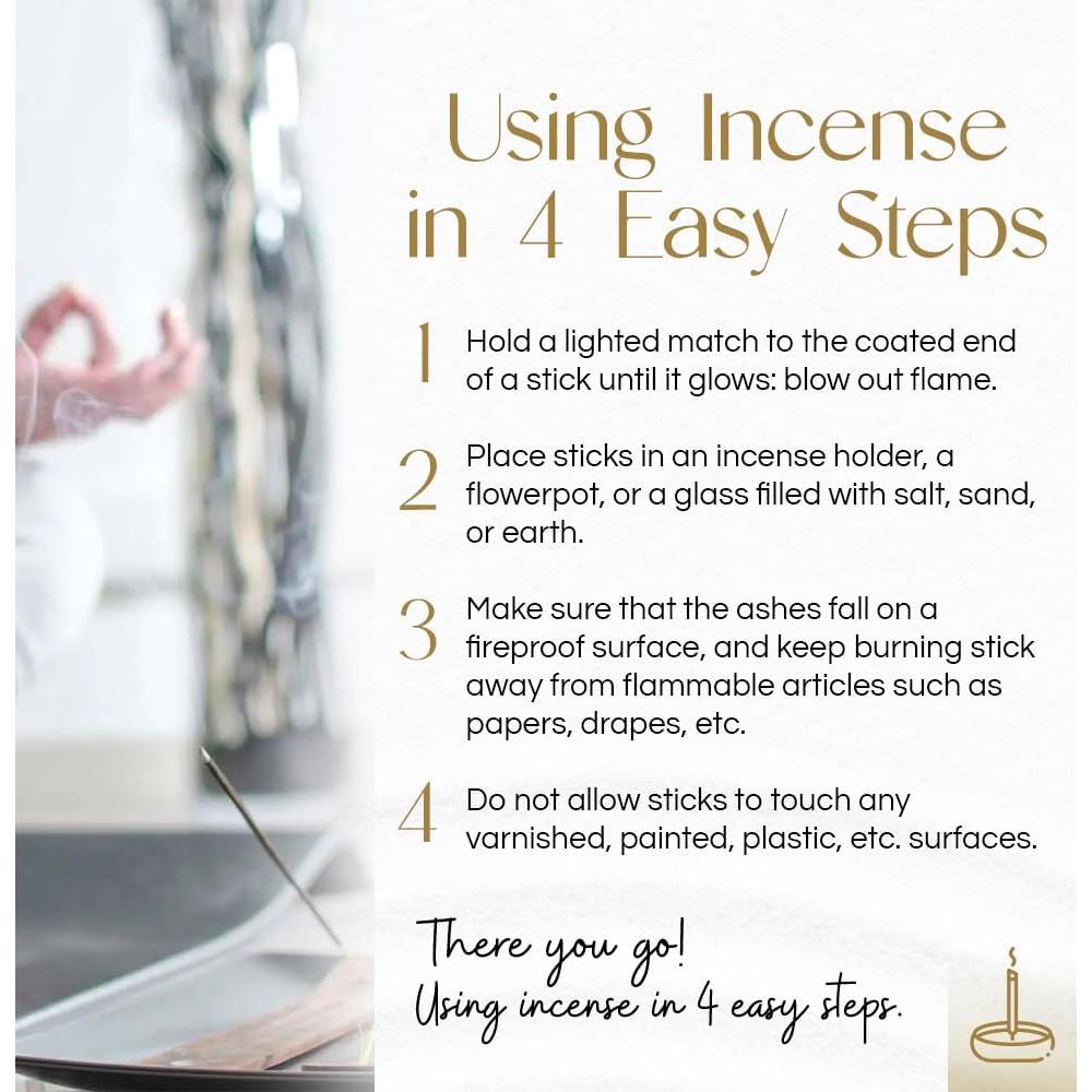 Incienso Aromático Gonesh - Variedad 5 Paquetes 20 Varitas