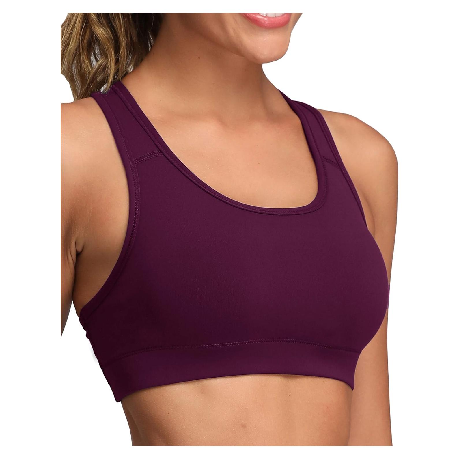 Sostén Deportivo Espalda Nadadora Oalka Mediano Cassis